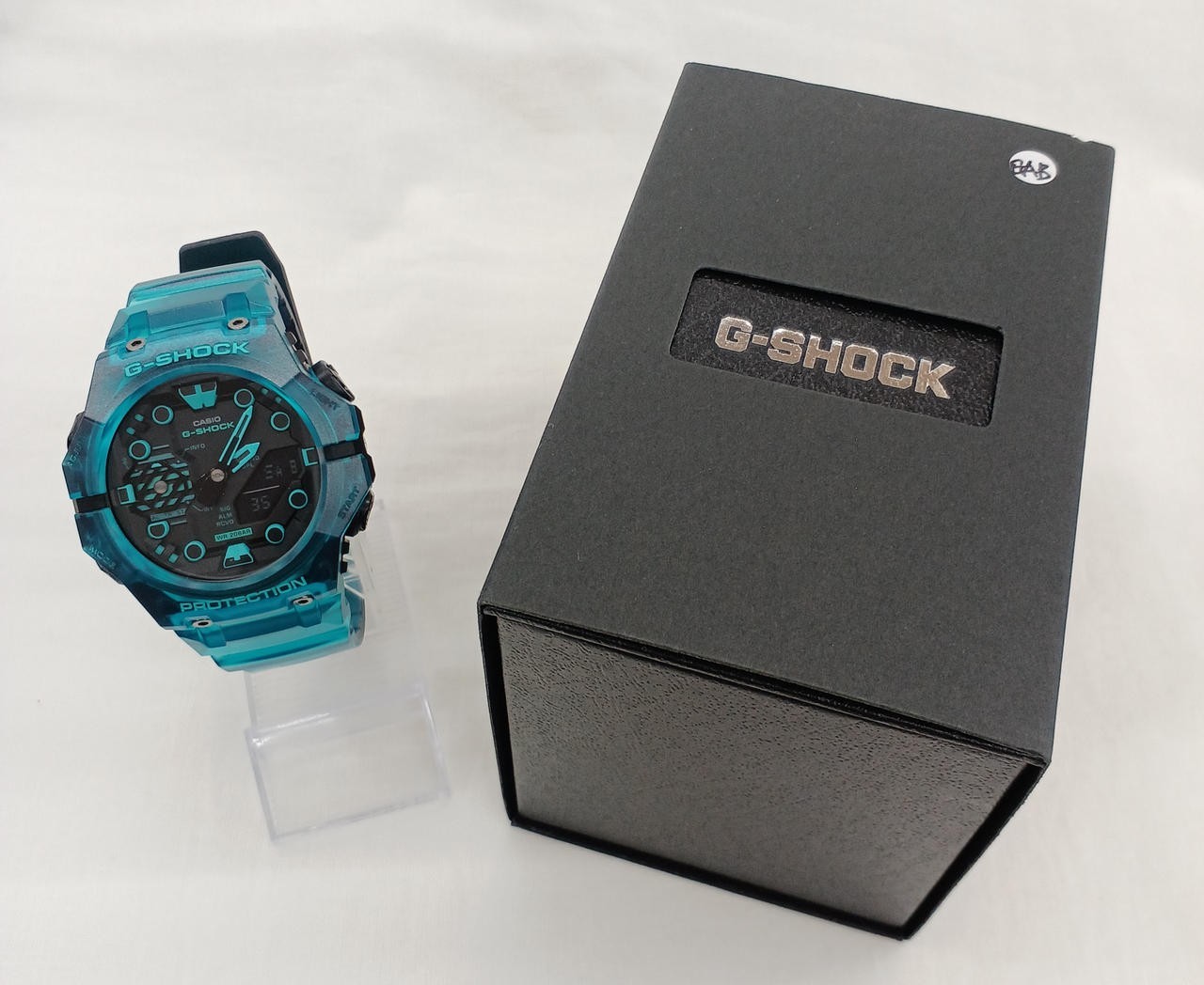 CASIO G-SHOCK GA-B001G-2AJF Turquoise Skeleton Bluetooth Analog Digital Watch