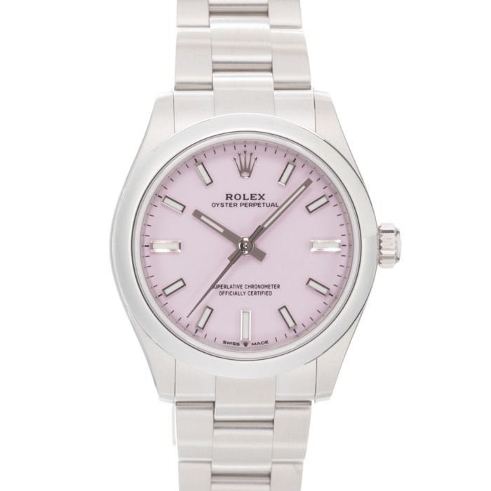 ROLEX Oyster Perpetual 31 277200 Candy Pink Warranty 2020 Box/Paper