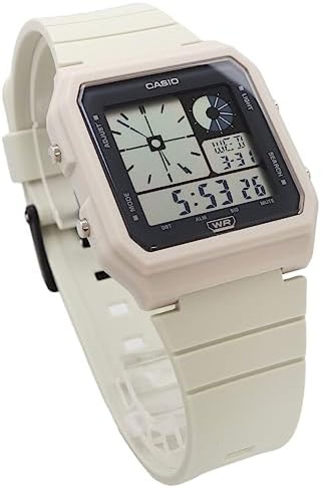 Casio Standard Digital Wristwatch LF-20W-8A milky white Watch F/S w/Tracking#
