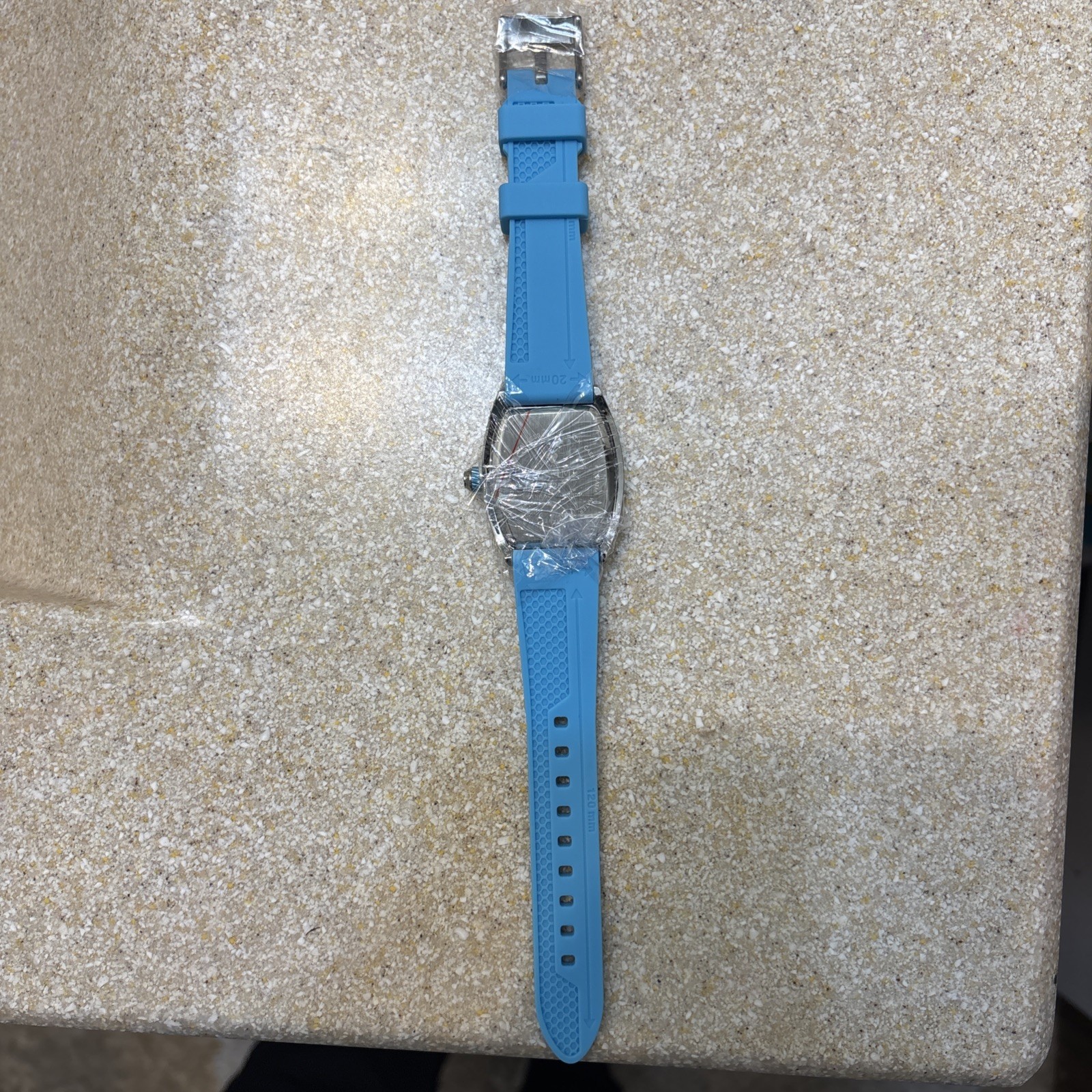 #2 IceTime 33mm Blue Dial Steel Ladies Watch 0.10ct Diamonds IT25