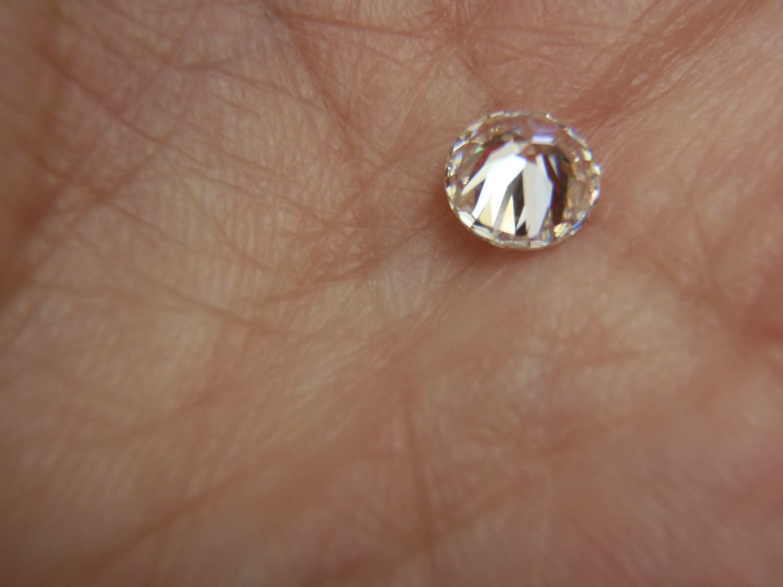 1.20 Ct VVS1 White Moissanite Diamond Clarity D Color Round Brilliant Certified