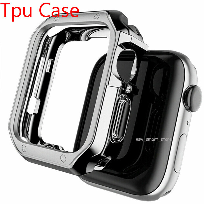 Magnetic Loop Strap iWatch Band + TPU Case For Apple Watch Series 8 7 6 5 4 SE 2