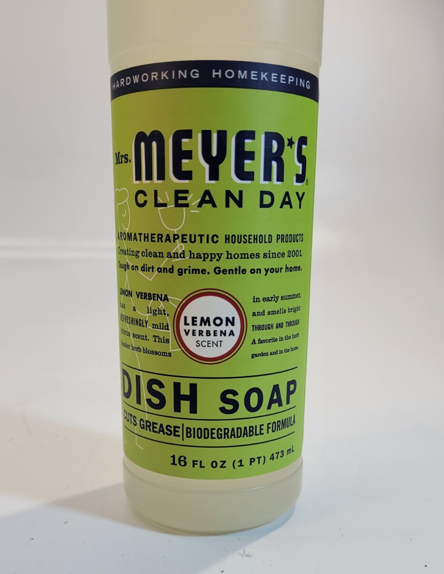 Lot of 3 – Mrs. Meyer’s Clean Day Dish Soap – Lemon Verbena – 16 fl oz Each
