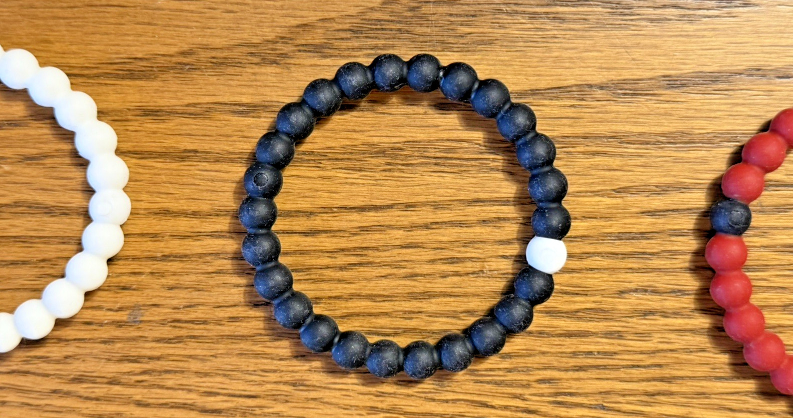 LOT OF TEN (10) LOKAI Silicone Bracelets Assortment of Colors and Sizes