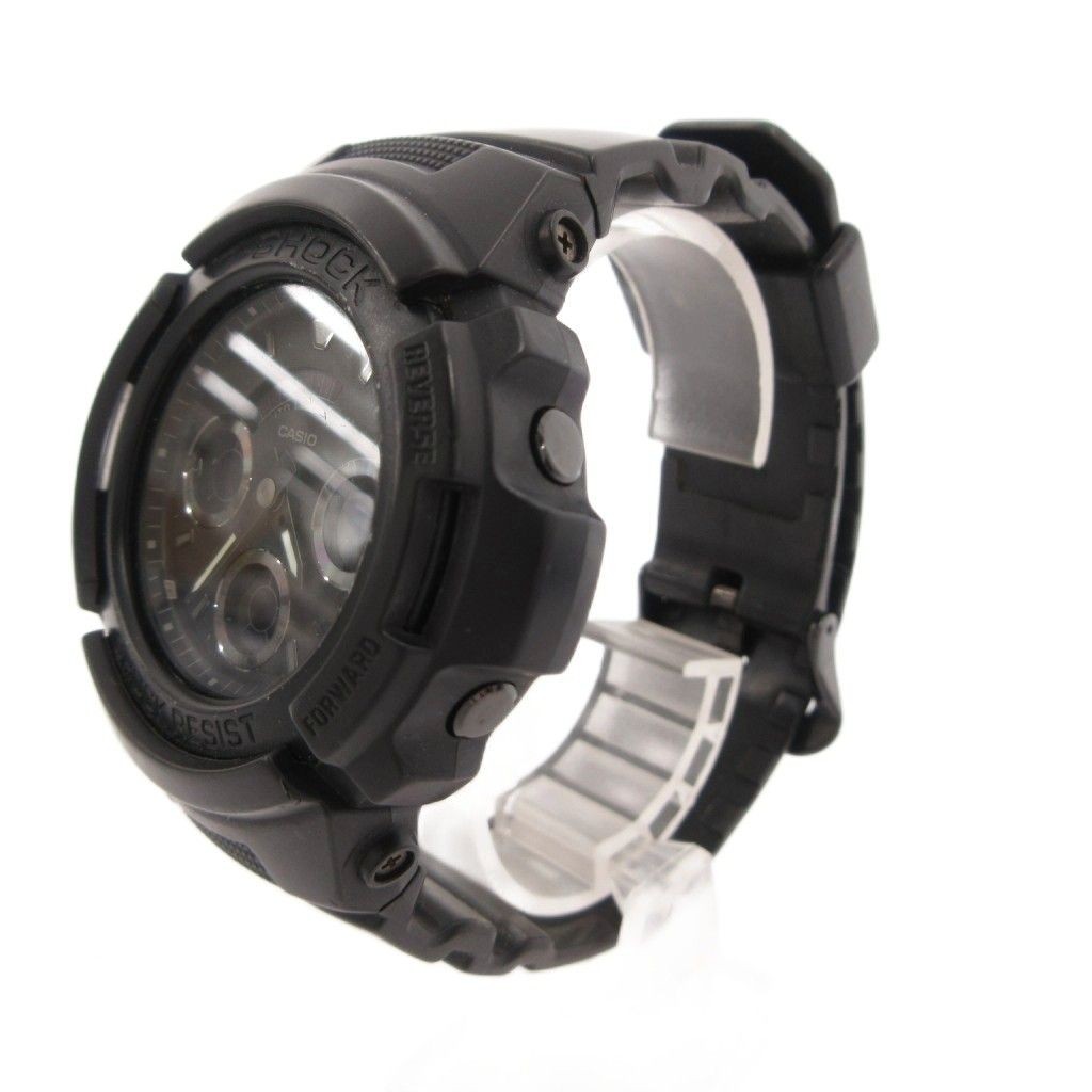 Casio G Shock CASIO G SHOCK Wristwatch Quartz Ana Digi AW 591BB 1AJF Black TQ fr