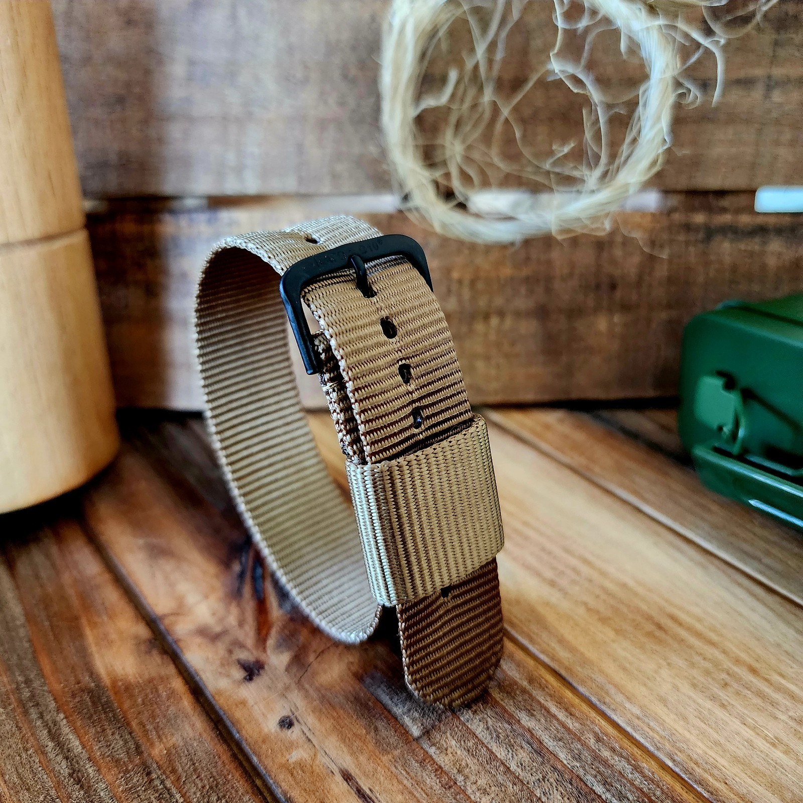 NATO strap 1pc RAF PVD Buckle WWII HD Ballistic nylon Army Military Watch Bands