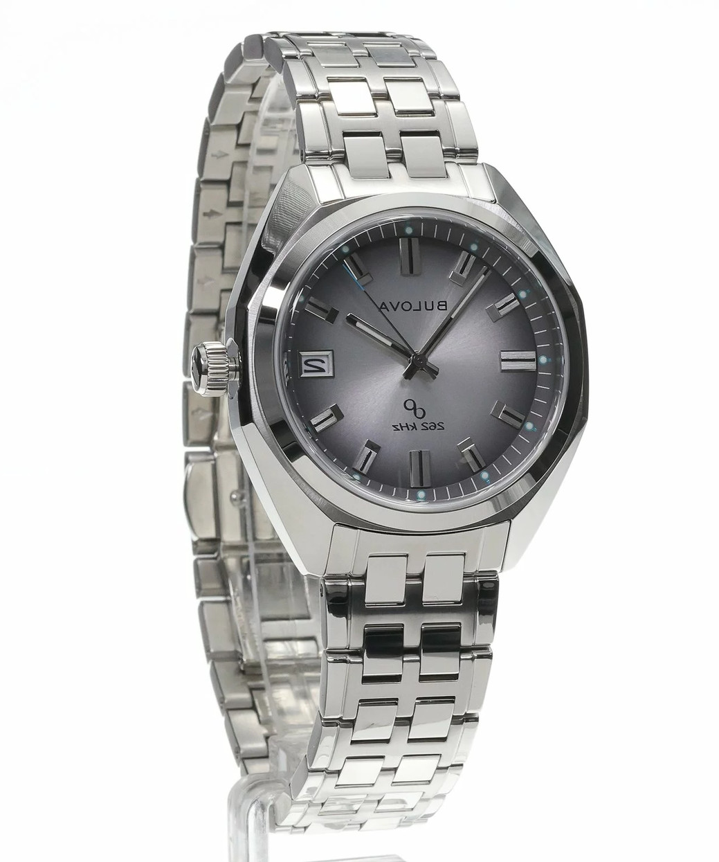 Bulova Classic Jet Star Precisionist Sapphire Crystal Gray Dial 262kHz 96B472