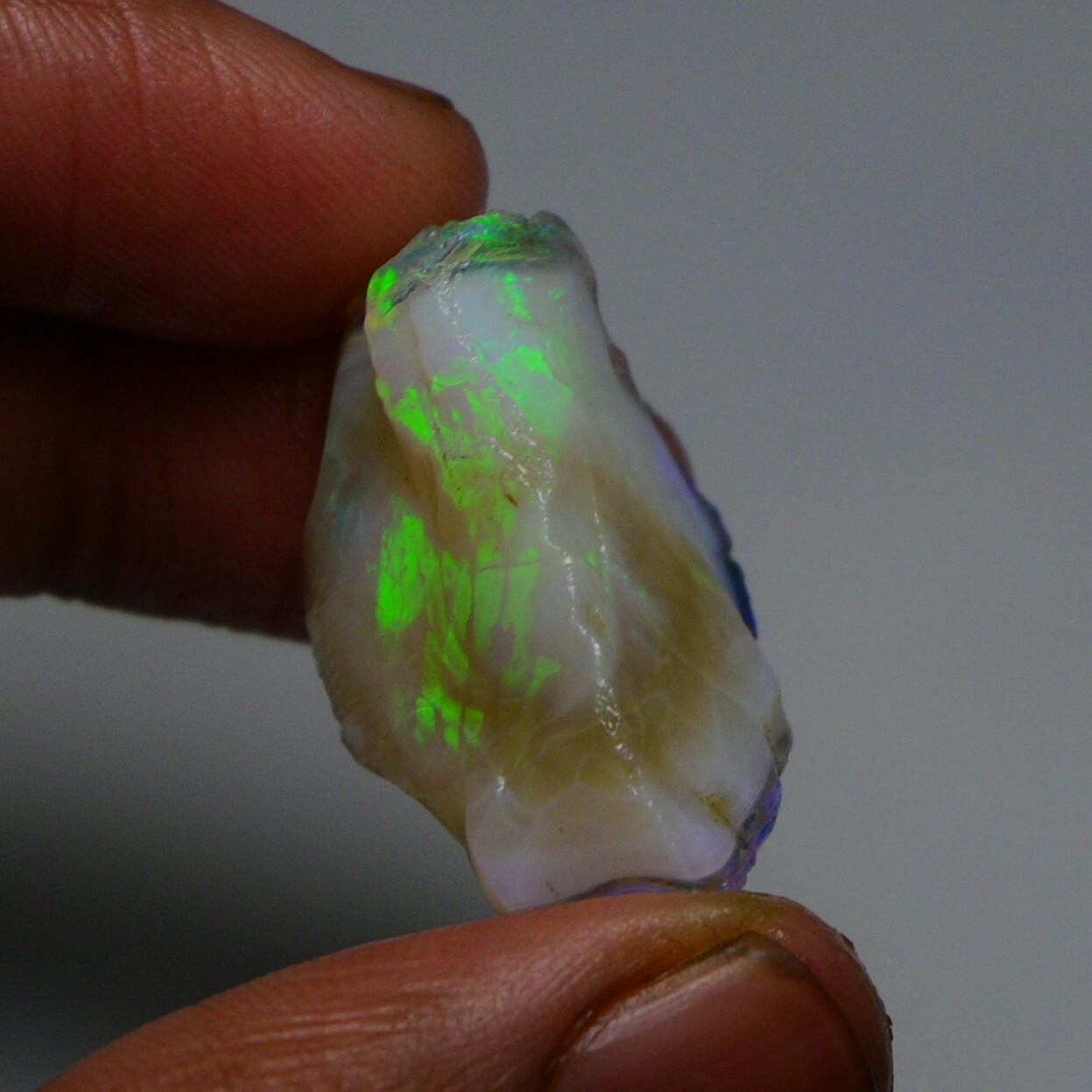 Stunning Ethiopian Opal Rough 28.00 Carats Large Opal Specimen Natural Opal Raw