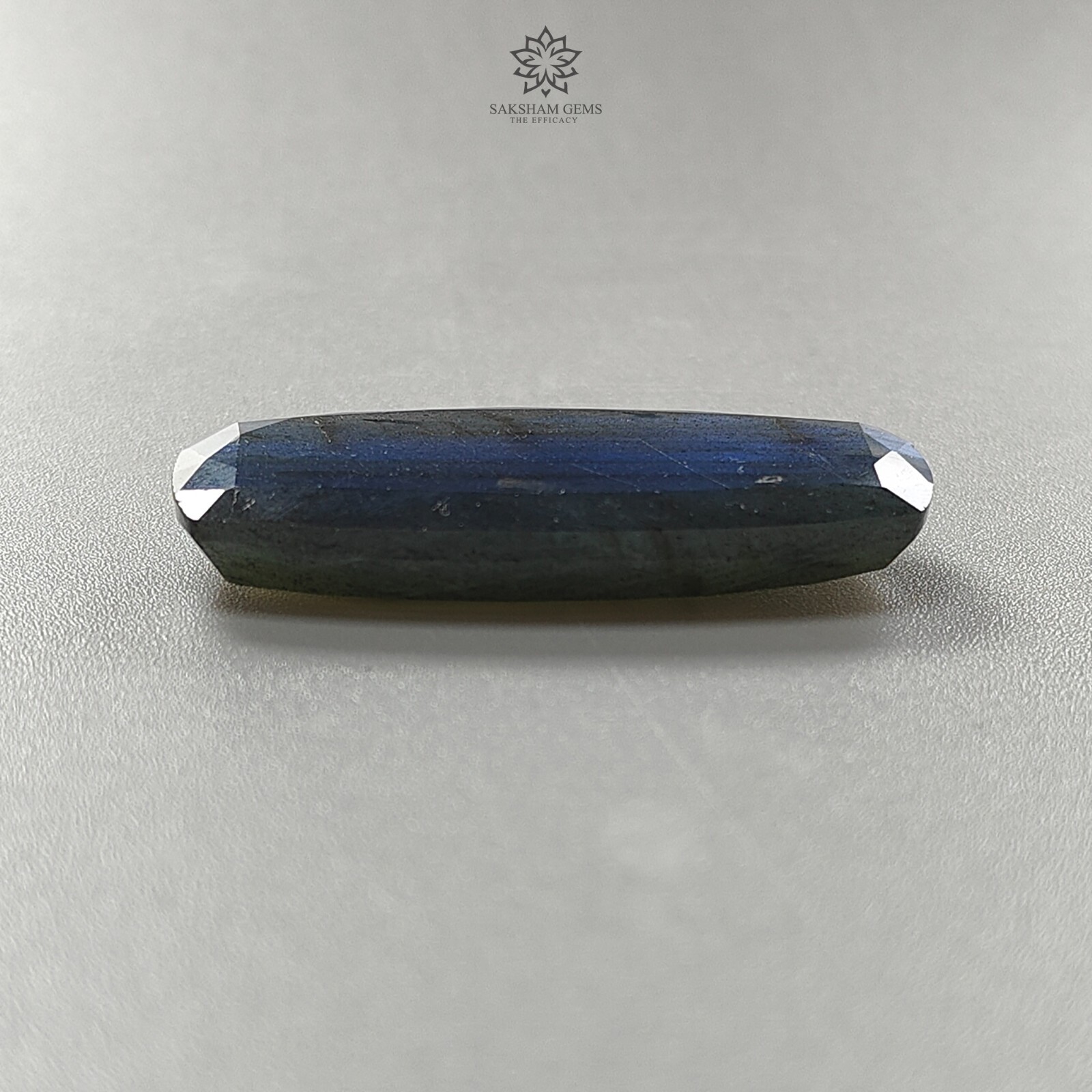 50.70cts High Quality Natural Labradorite Baguette Shape Gemstone 42*19mm 1Pc