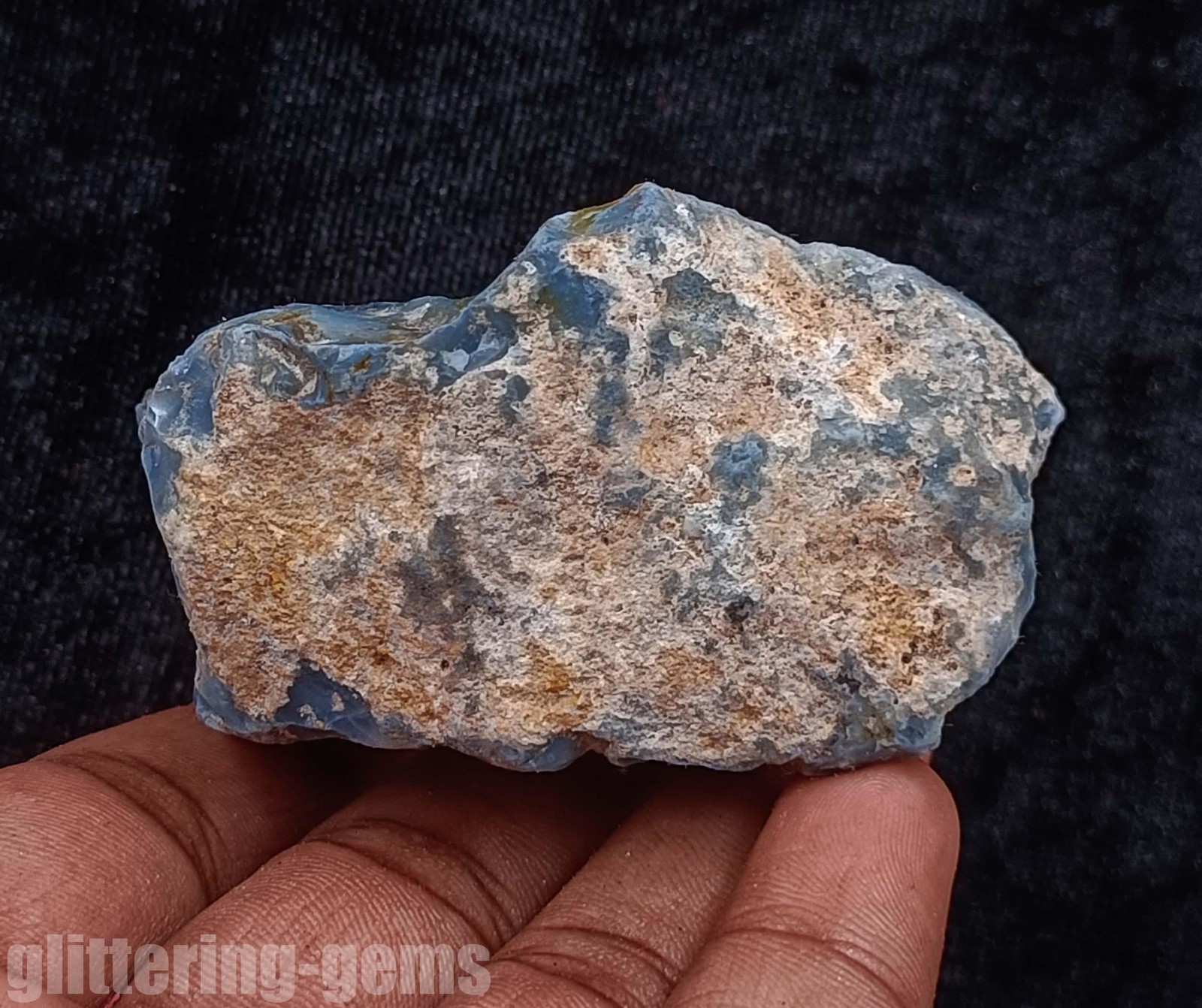 Rare 719.5Ct Natural Sky-Blue Opal Uncut Rough IGL Certified Loose Gemstone 5DNC