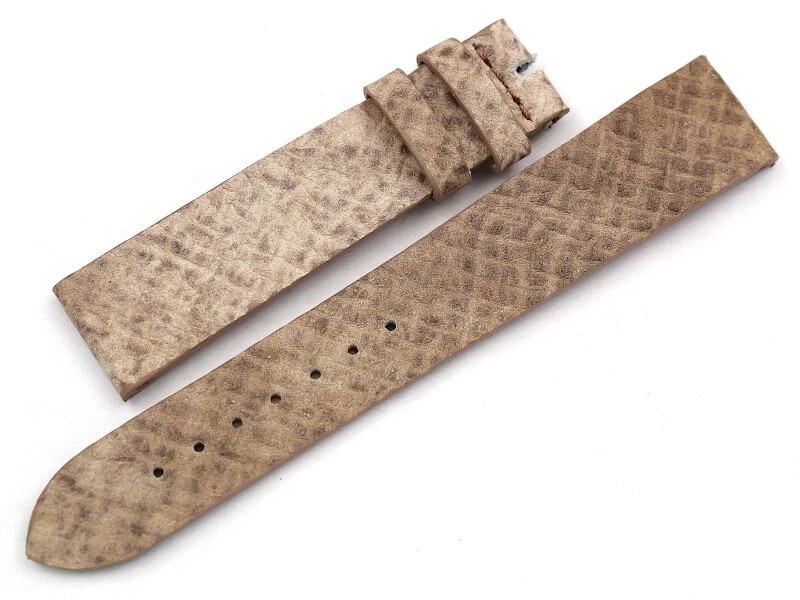 Craft Genuine Beige Leather Strap Various Sizes Made Italy Excellent Quality