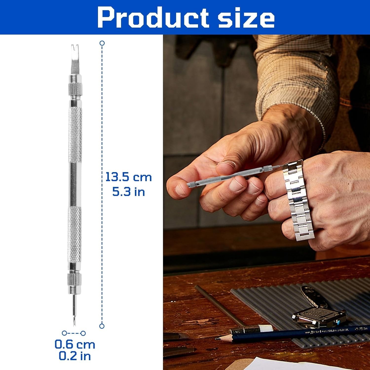 Watch Band Pins, 64Pcs Watch Repair Kit to Replace the Watch Strap, 16mm-28mm…