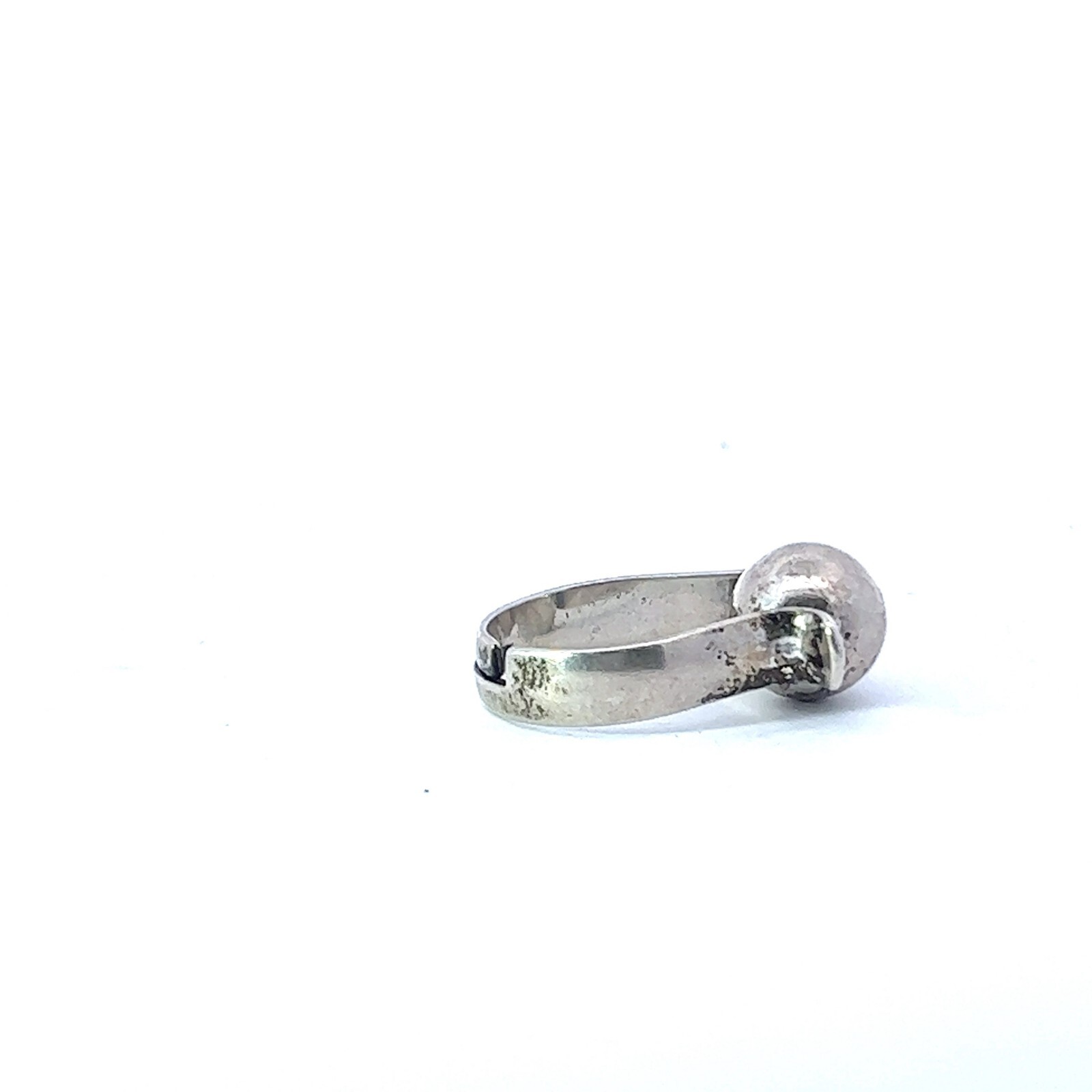 Sterling Silver 10.9mm Ball Ring