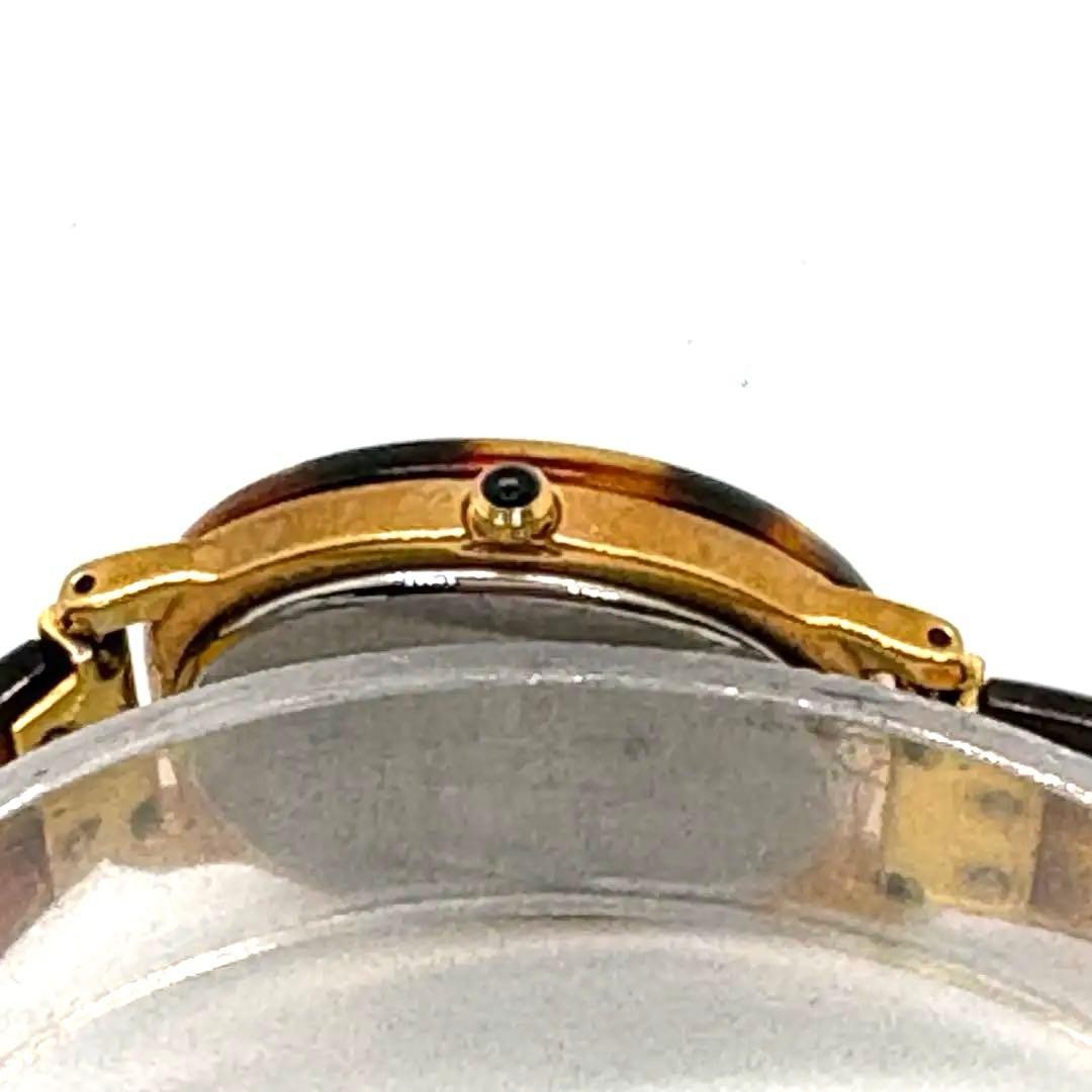 Seiko Moderato 7N01-HAM0 Gold Tone Tortoiseshell Bangle Ladies Quartz Watch