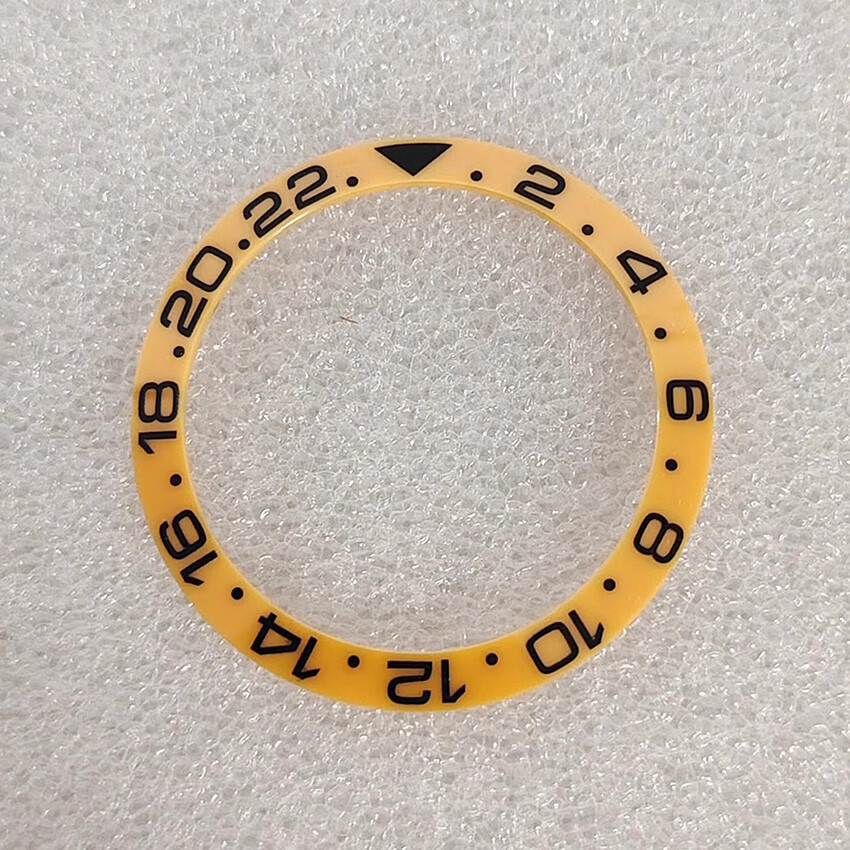 38MM Ceramic Watch Bezel No Luminous Insert Ring Accessory Inner Diameter 30.5MM