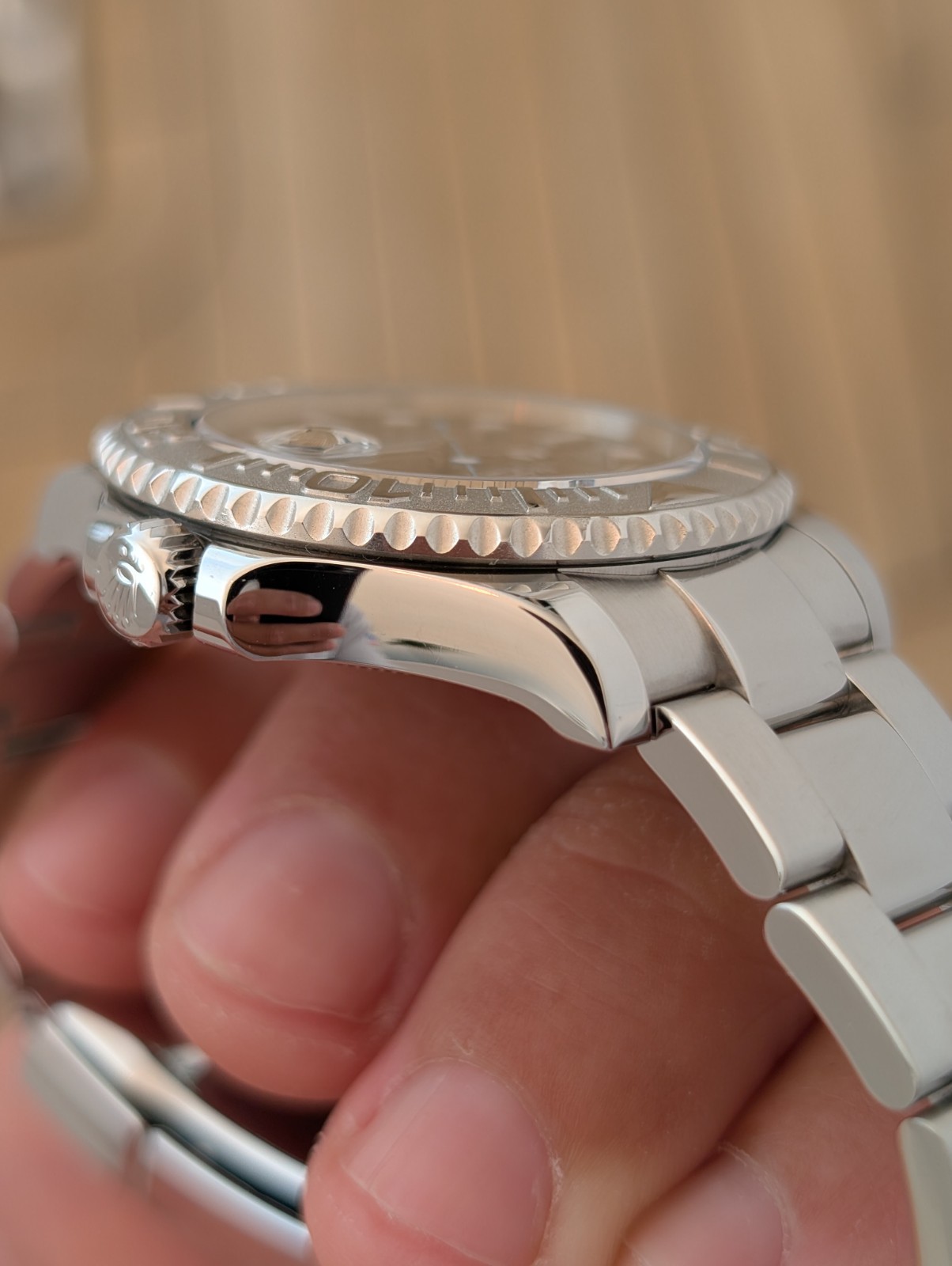 2020 Rolex Yacht-Master 37mm 268622 Rhodium Dial with Platinum Bezel