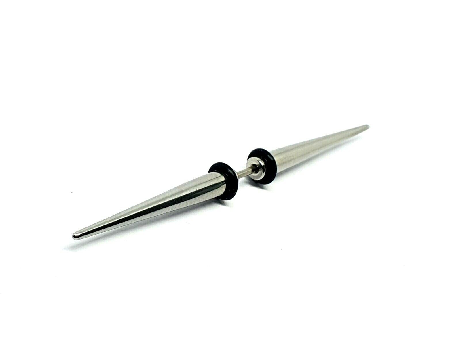 Double Spike Septum Xtra Large Bar Cone 16g (1.2mm) 70mm 316L Jewellery Piercing