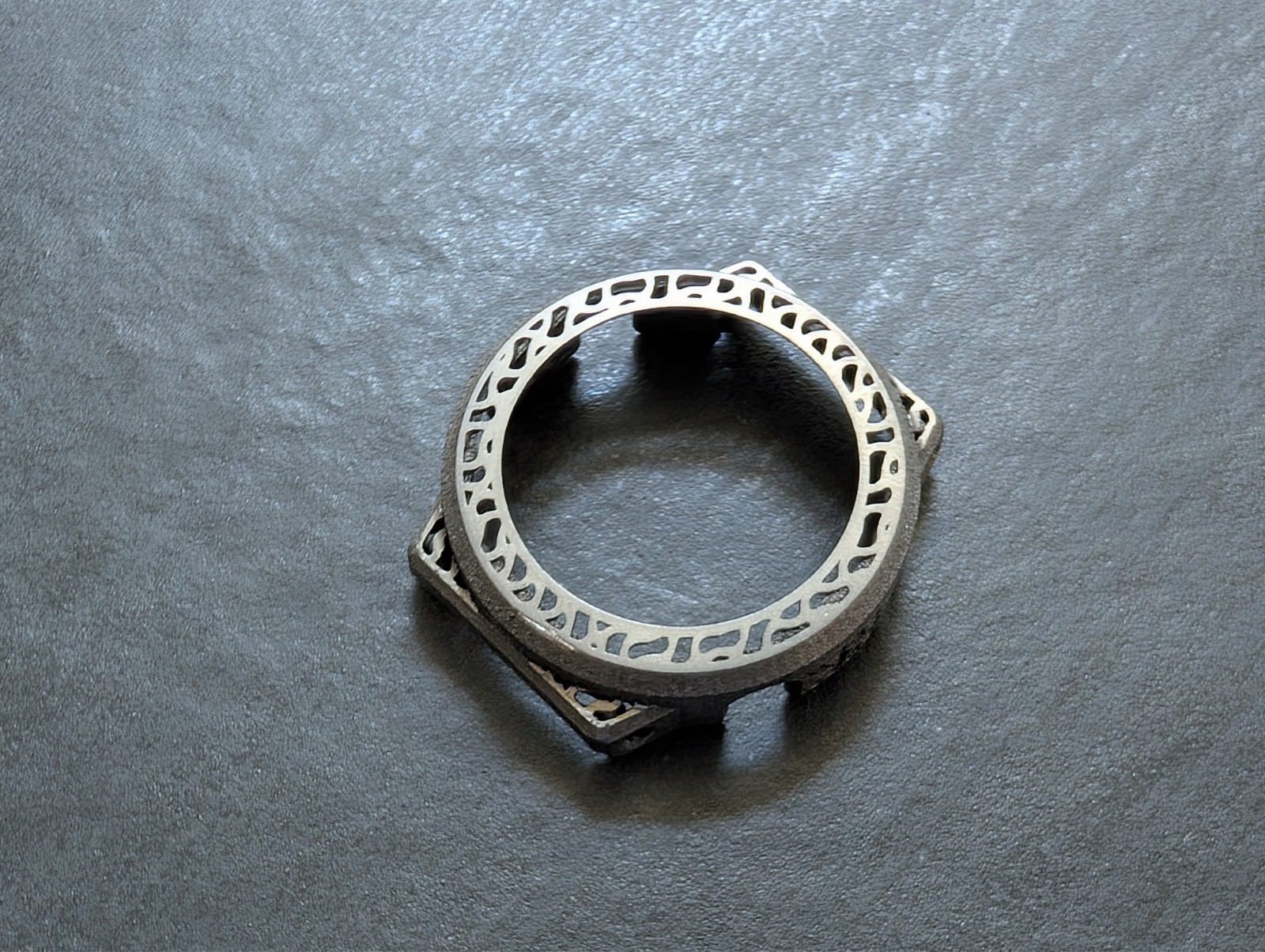 Ti64 Titanium 3D Printed Bezel Cover for Casio G-Shock GA-2100 Watch Mod Limited