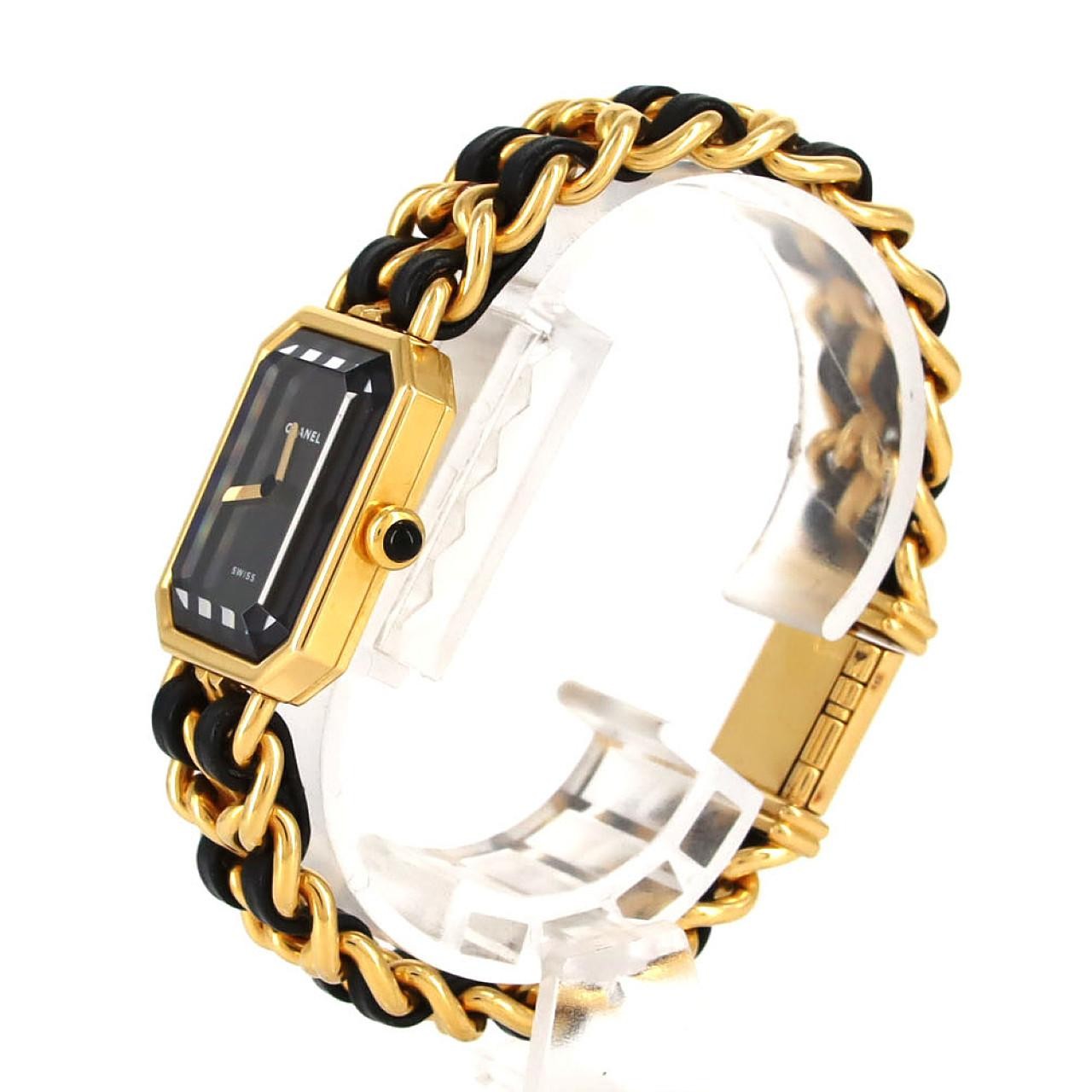 Authentic [Unserviced – Value Price] Chanel Première Gold Plated, Size L, H…