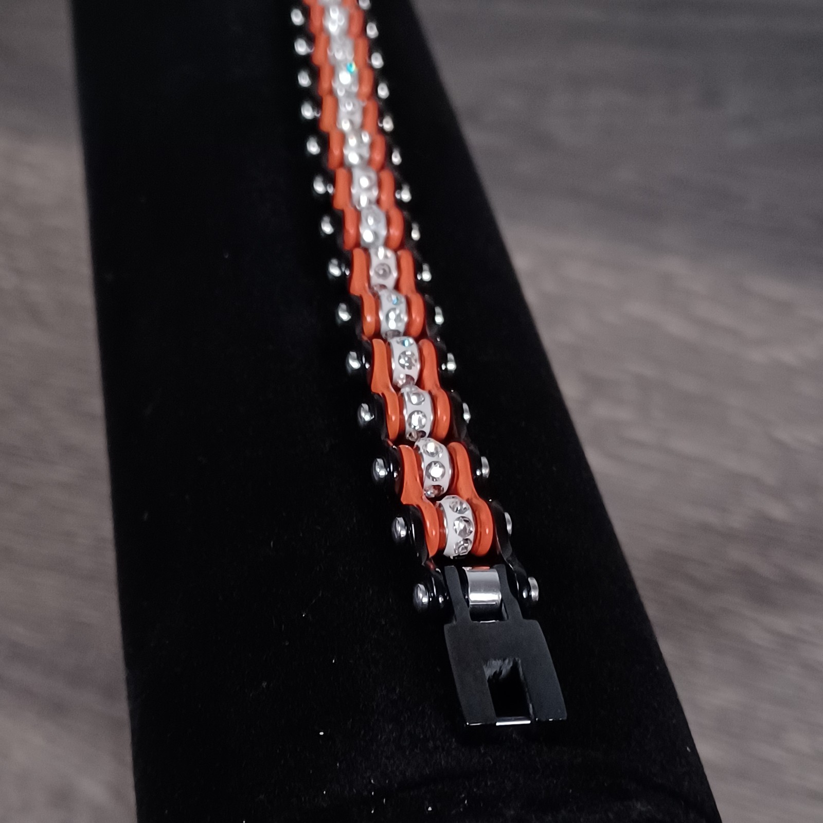 Dream Apparel Stainless Steel Bike Chain Motorcycle Chain Bracelet for Women Men