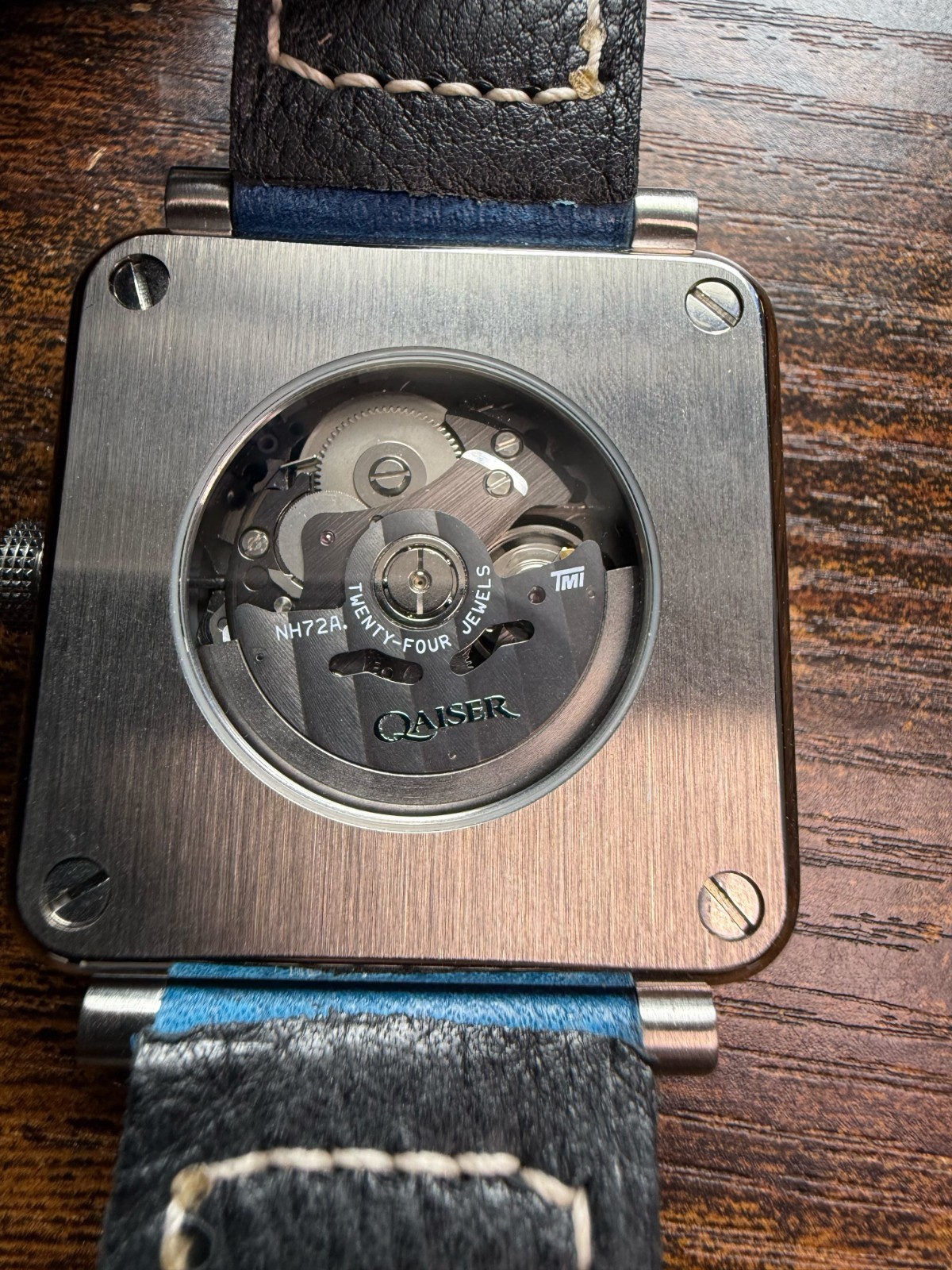 Bespoke Skeleton mod Automatic Watch powered by nh72 movement