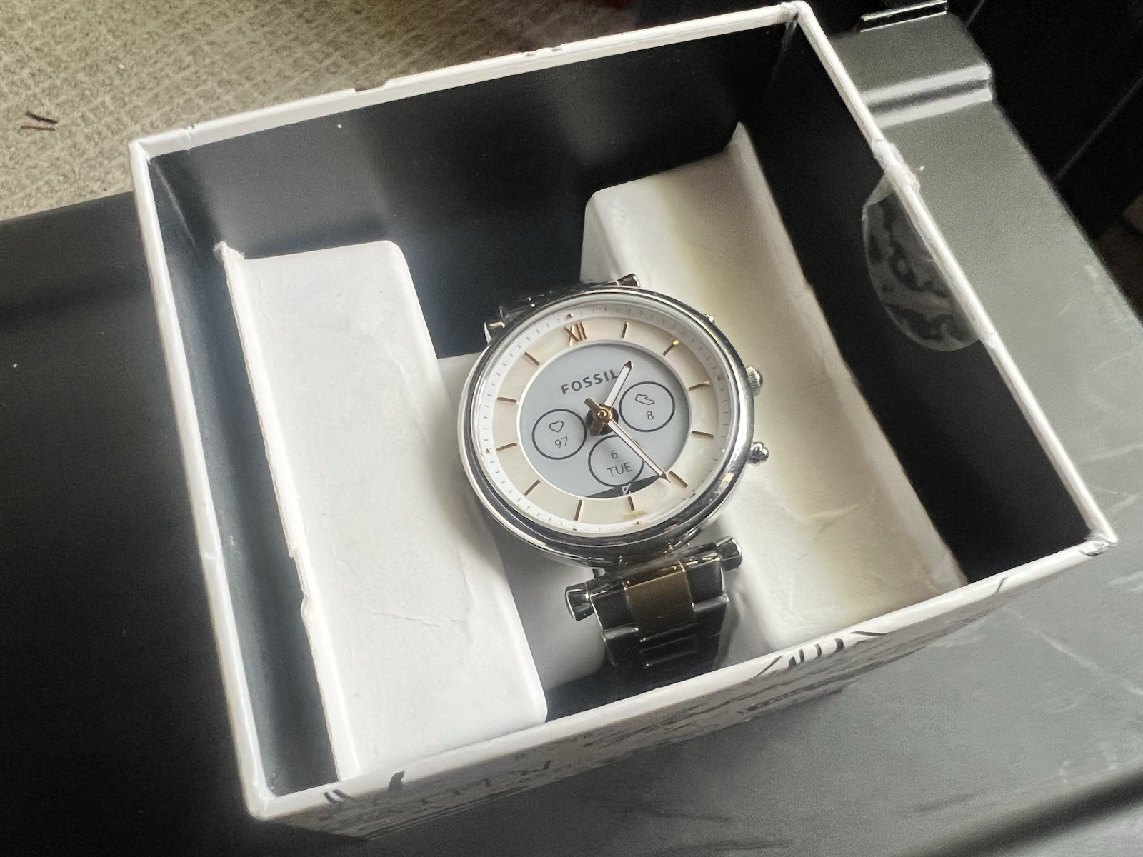 Fossil Carlie Gen 6 Hybrid Smartwatch (Model DW15F2)