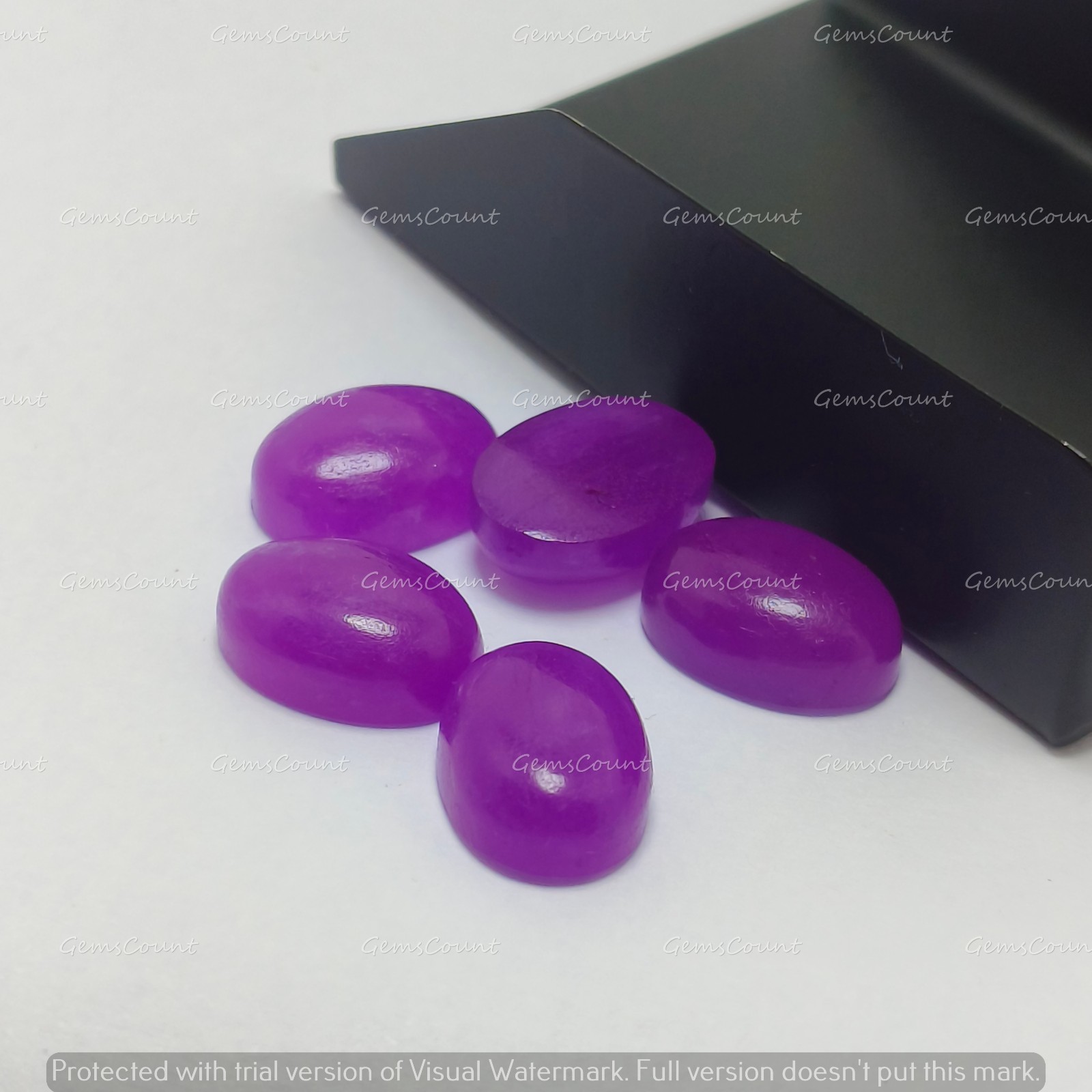 Natural Lavander Jade Oval Cabochon Handmade Gemstone 3x5mm-18x25mm