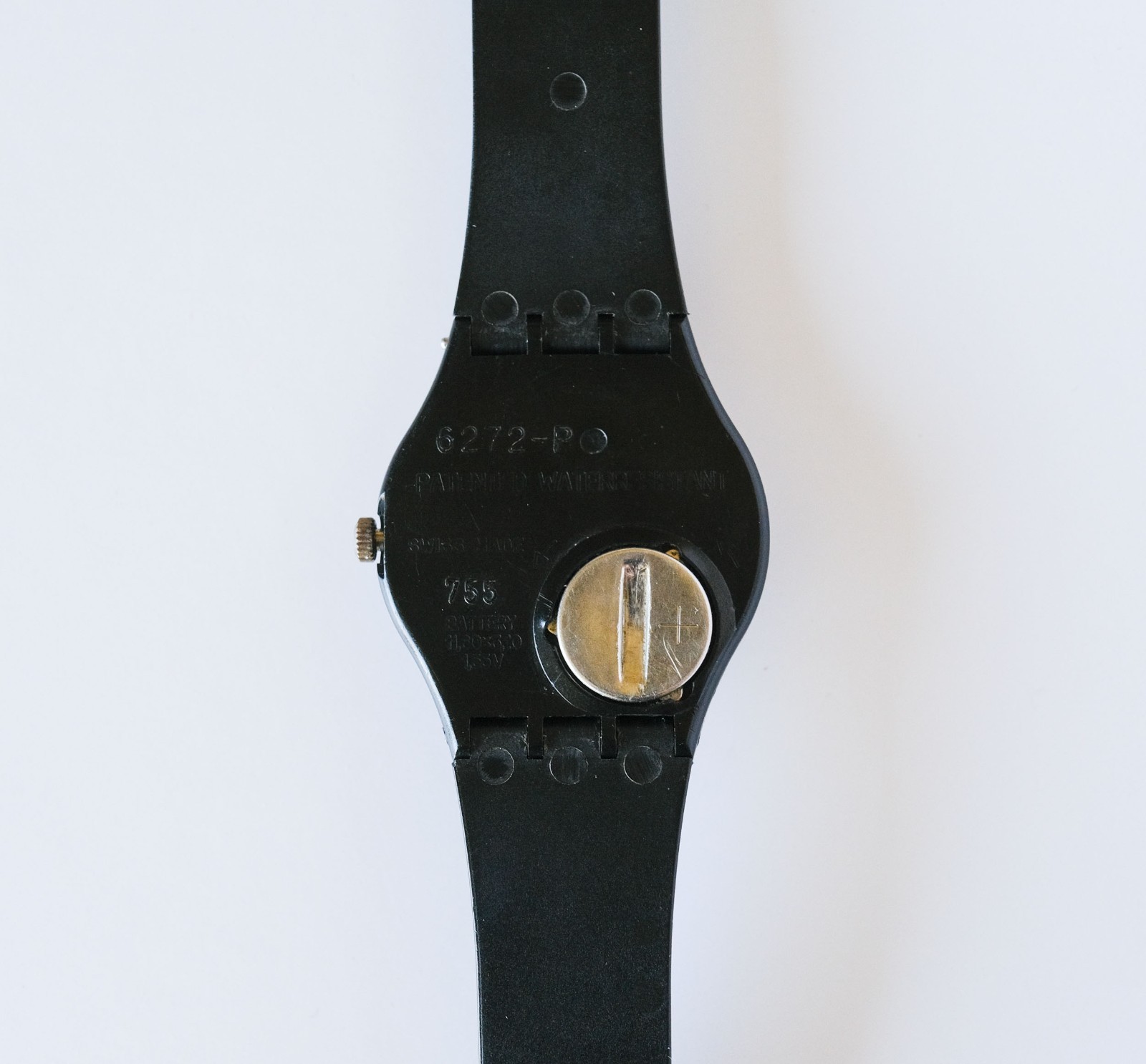 SWATCH Lancelot GB110 Gent Vintage 1986 “Coat of Arms” Working Good Condition