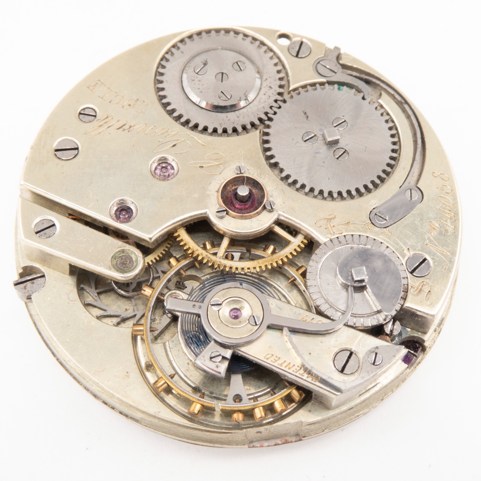 C. Leonville 41 x 10.3 mm Antique Pocket Watch Movement