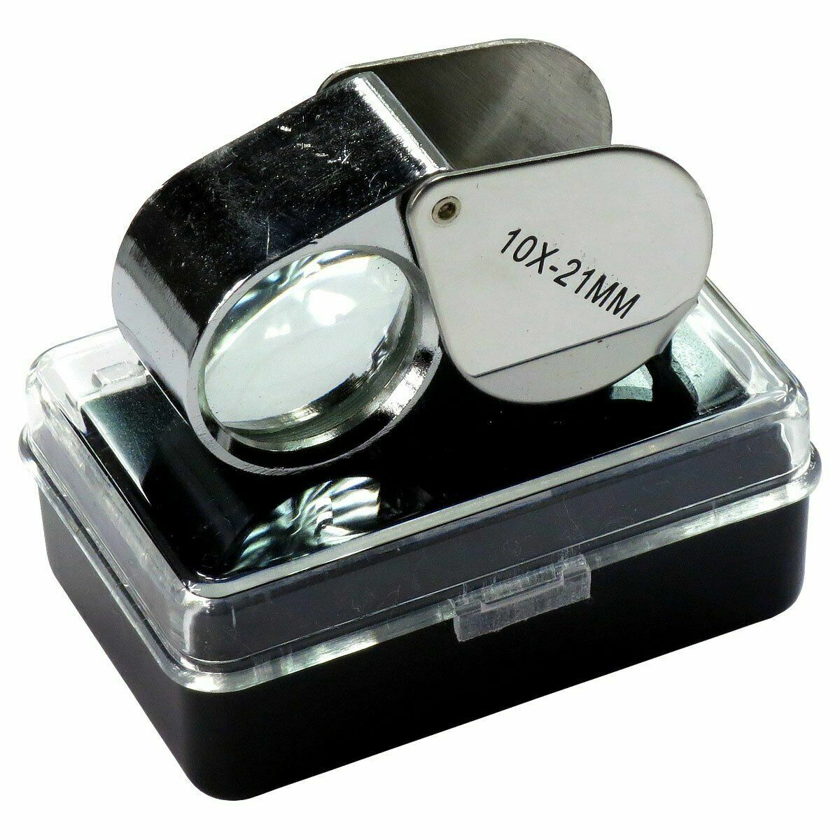 3pc Jewelry Eye Loupe Set 10X 30X + 10X-20X DUAL Optical Magnifying Glass Lens