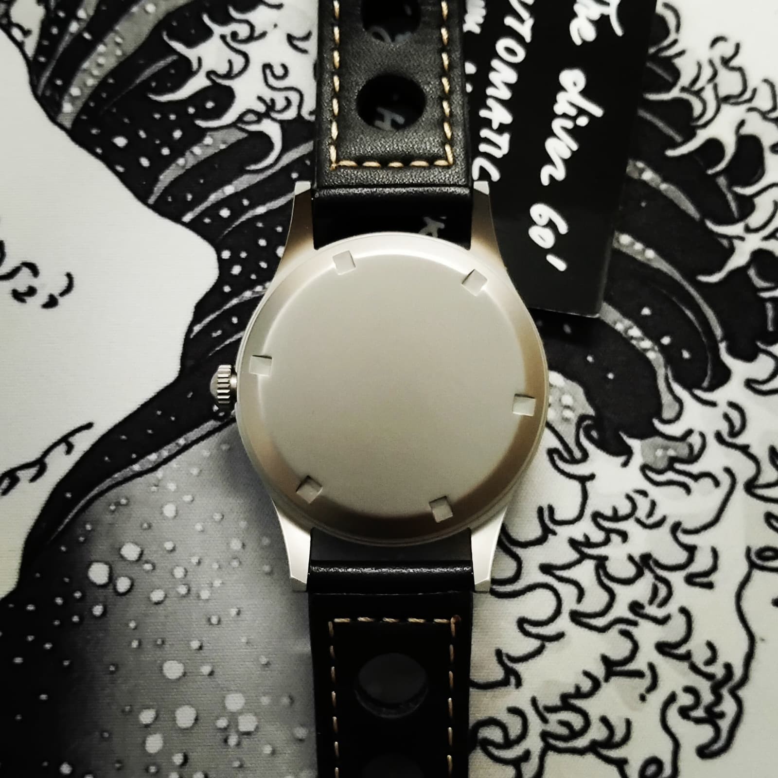 Vintage 40mm Custom Automatic Movement Watch -Hora-