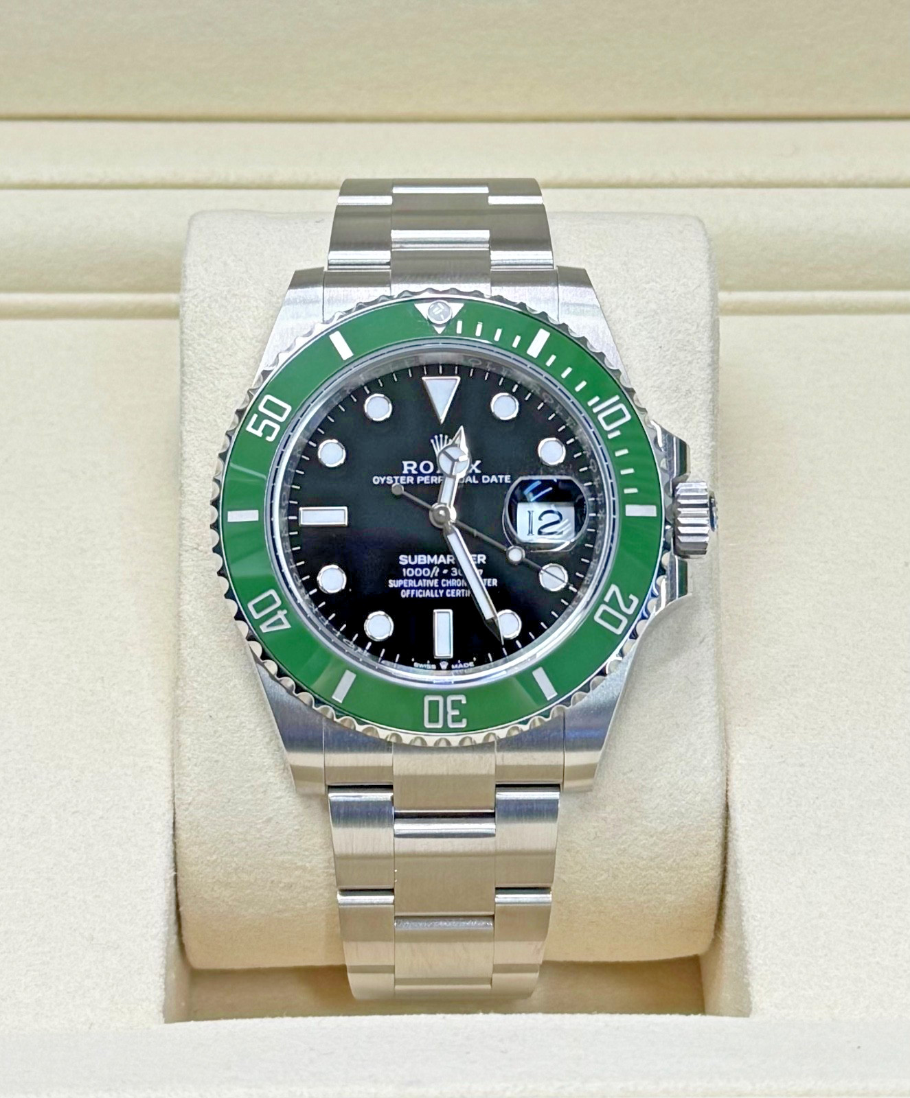 Rolex Submariner Starbucks Oyster Bracelet 126610LV Complete with 2025 Papers