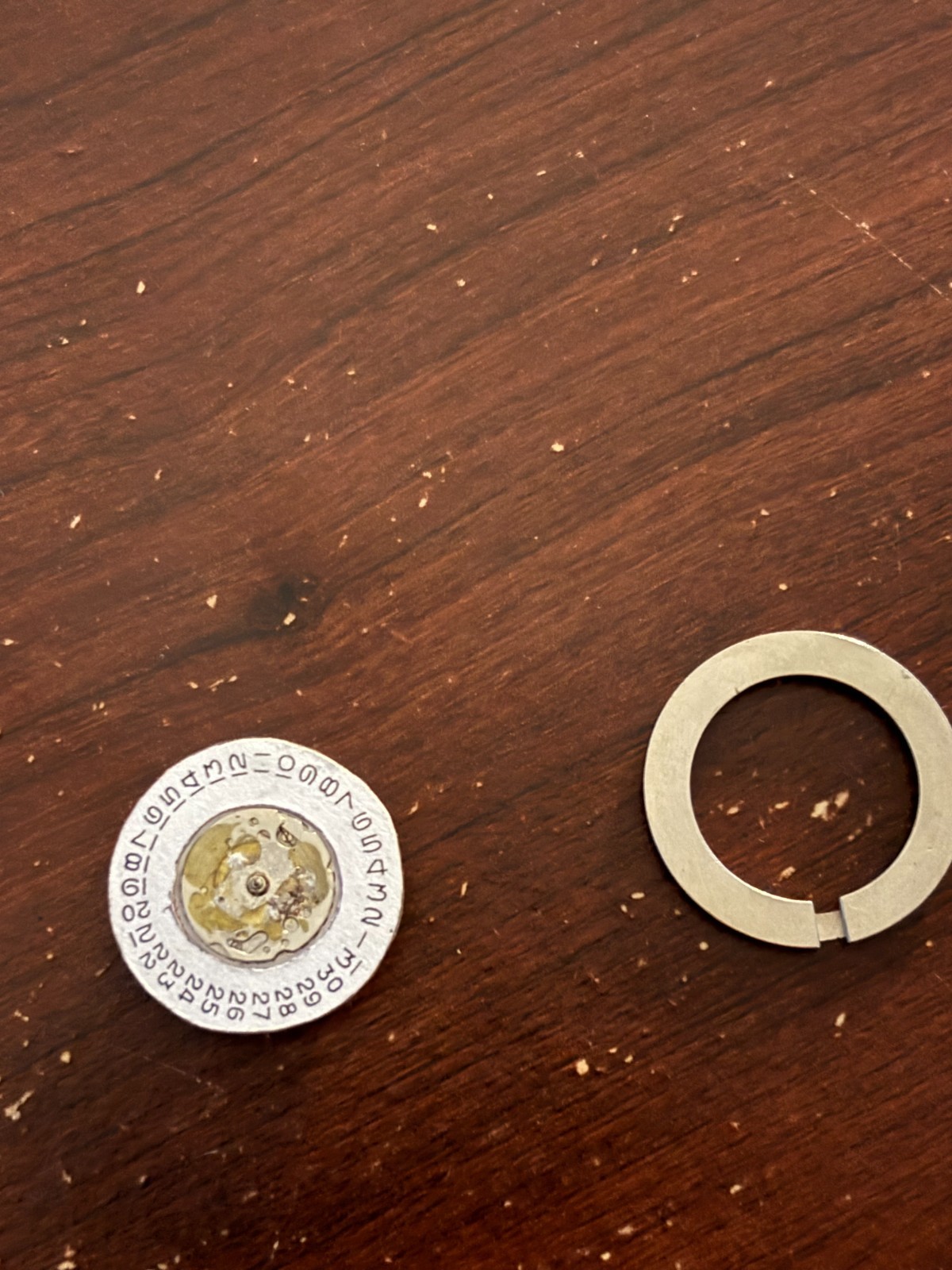 Rolex 6466 oysterdate parts, Citizen movement modification. Refinished Dial.