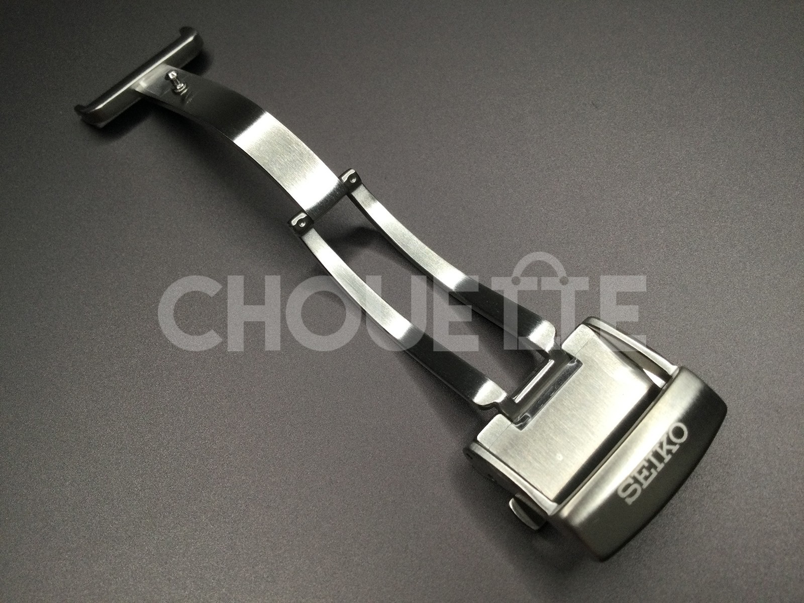 OEM Seiko 18MM Deployment SS Folding Buckle Clasp B23S51SA00W (Brushed Finish)