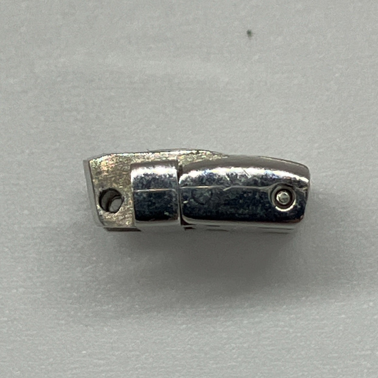 Genuine Concord Steel Saratoga Strap Band Bracelet 13MM Link Watch Part Silver