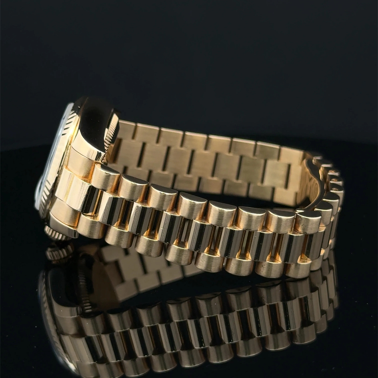 2004 Rolex Datejust Lady President Champagne Stick President 179178 Complete YG