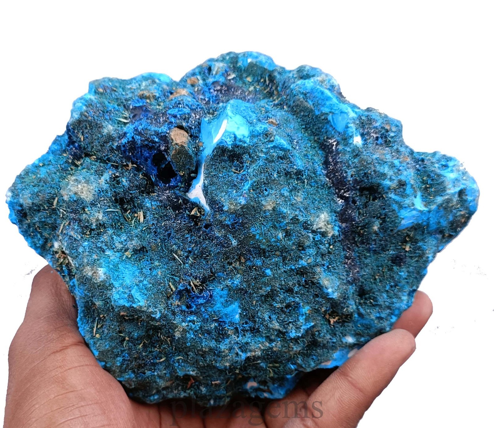 EGL Certified 1763 Ct Natural Sky-Blue Turquoise Raw Rough Loose Gemstone “5NSR