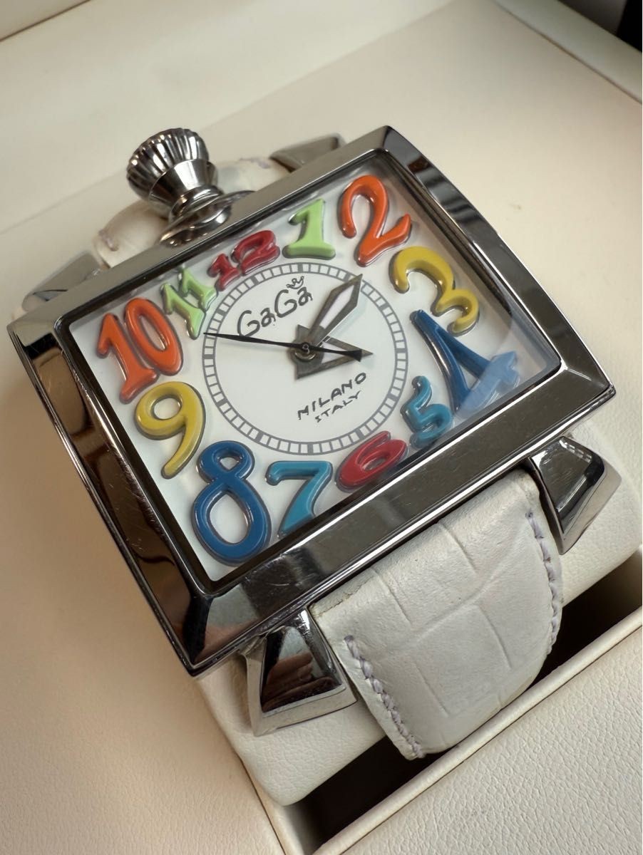[B1P] GaGa MILANO Napoleone 48mm Automatic Rare Watch [z7t]
