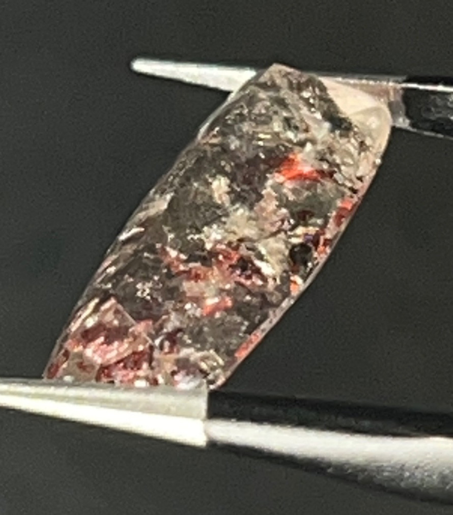 IPAS-1 Natural Lepidocrocite 3.35ct 15x7x5mm Rectangular Cushion Cut