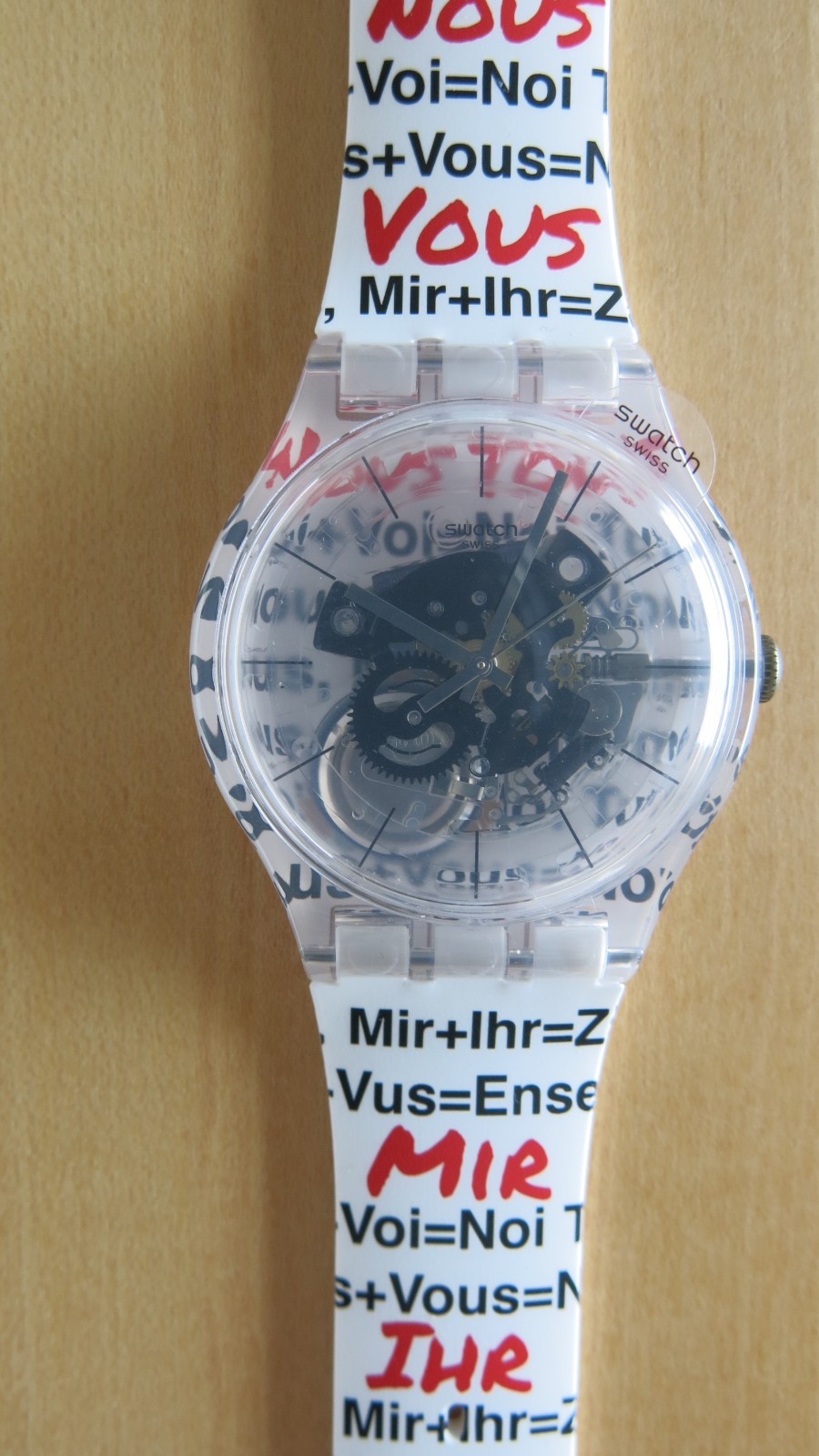 SWATCH SHAREHOLDER SPECIAL 2026 SUOZ 375 NEVER SOLD IN STORES NEW AND RARE