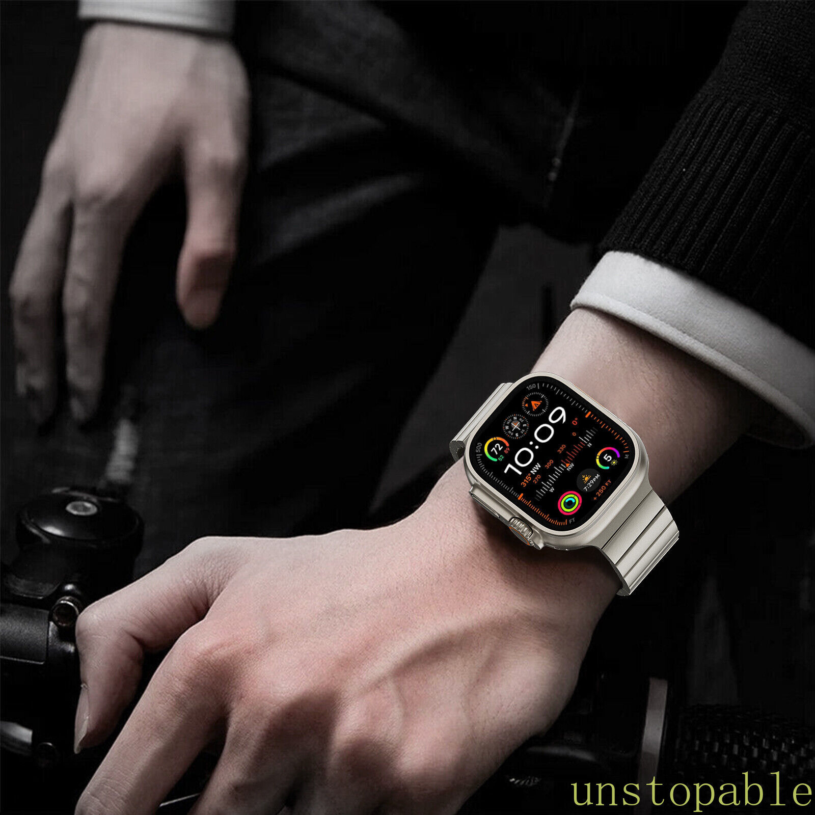 100% Pure Titanium (Not alloy) Watch Band Strap For Apple Watch Ultra 3 2 1 49mm