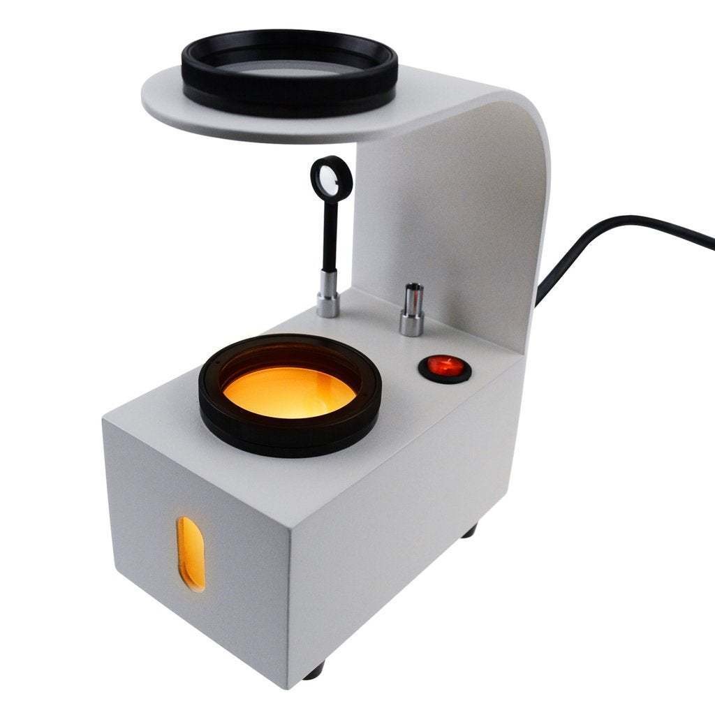 Portable Jewelry Tabletop Polariscope Desktop Magnifier Gem Identification Tools