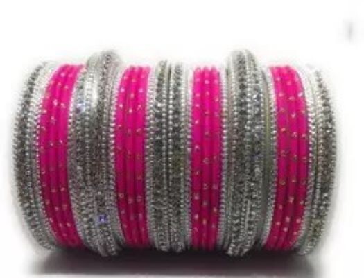 Traditional Indain Bangle Set, Royal Heritage Indian Bangle Set Bridesmaid Gift