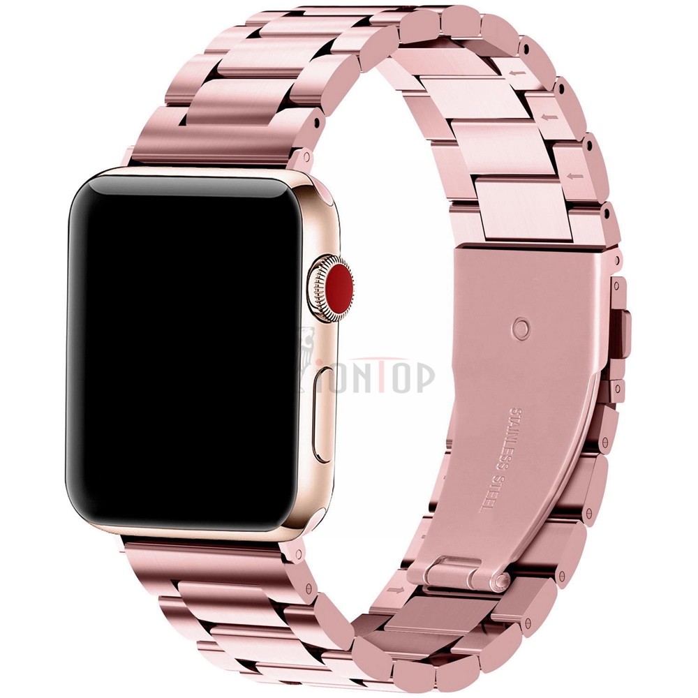 Stainless Steel Apple Watch Band Series 9 8 7 6 5 SE 42 40 44mm Ultra 49mm Strap