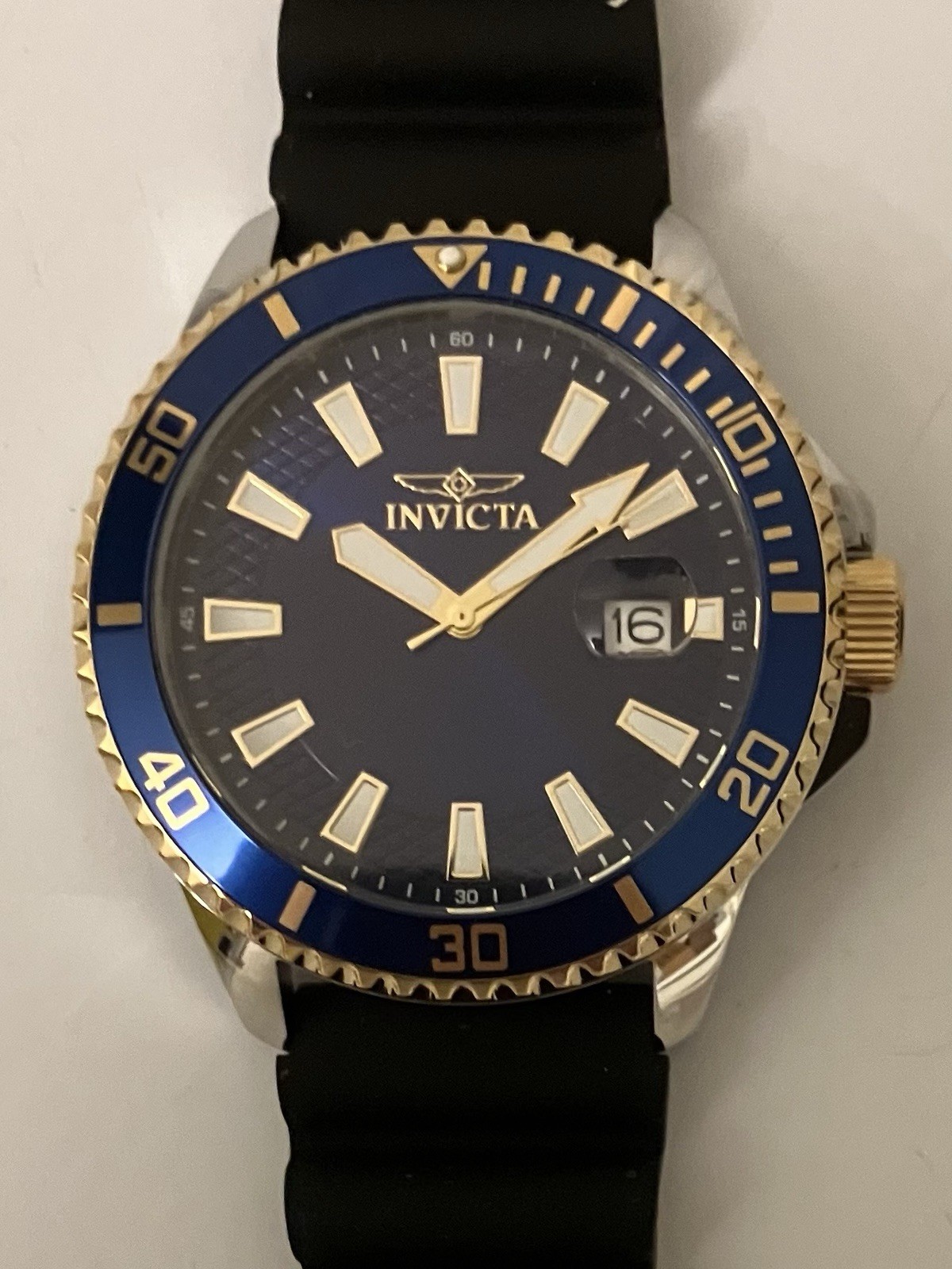 Invicta Pro Diver Silicone 46133, Men’s Quartz Watch 45mm,NIB,TMI VJ42 Movement!