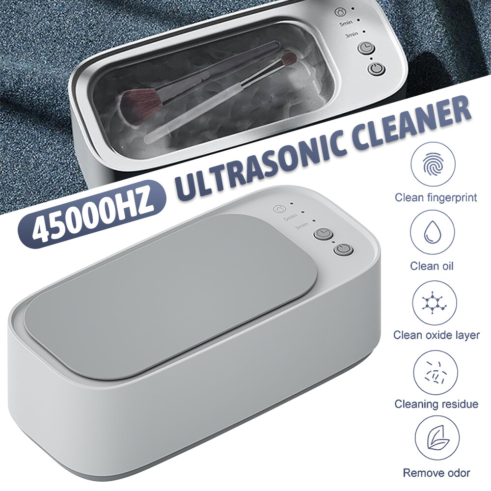 Ultrasonic Cleaner Machine Sonic Wave Tank Jewelry Watch Glasses Clean