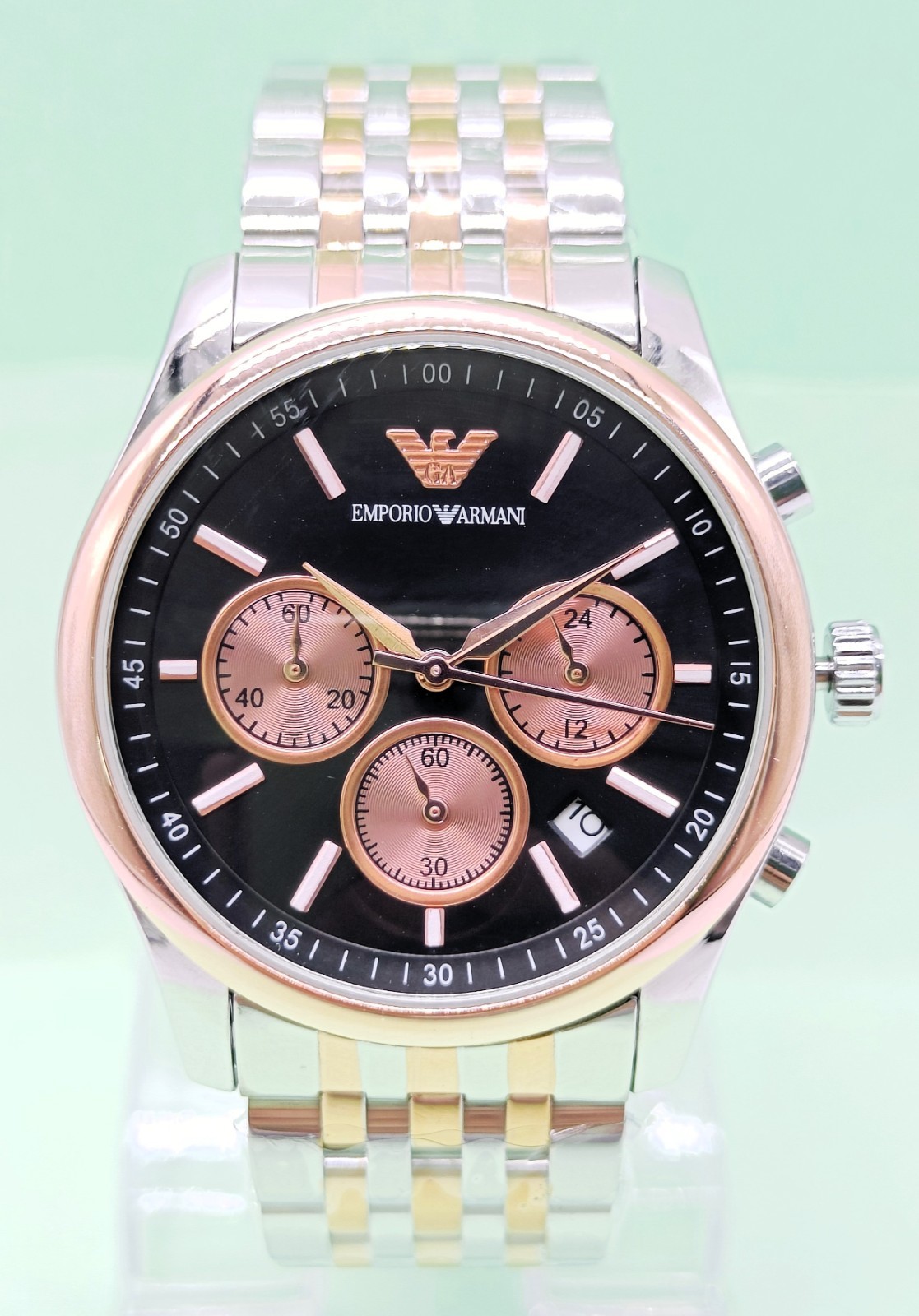 AmazingEmporio Armani Chronograph Date Indicator Quartz Analog Men’s Wrist Watch
