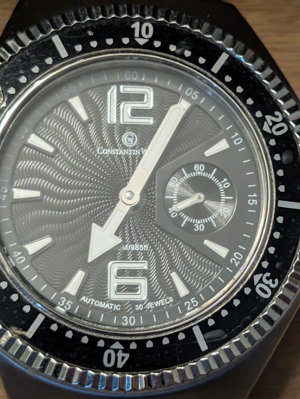 Constantin Weisz 300M Diver Automatic Men’s German Made Watch