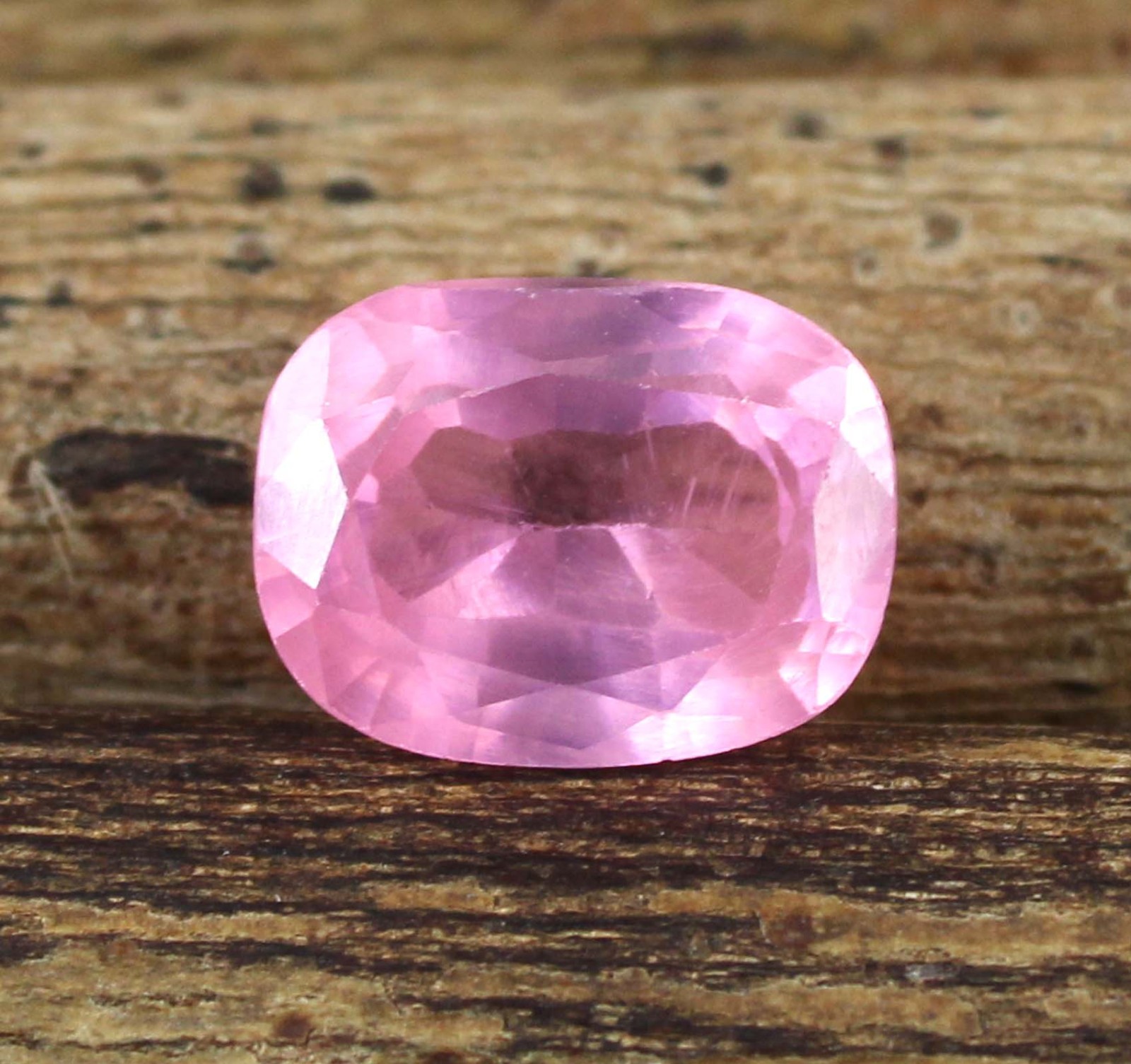 Srilankan Natural Pink Spinel 10.45 Ct/12 mm Cushion Gemstone Certified T36524