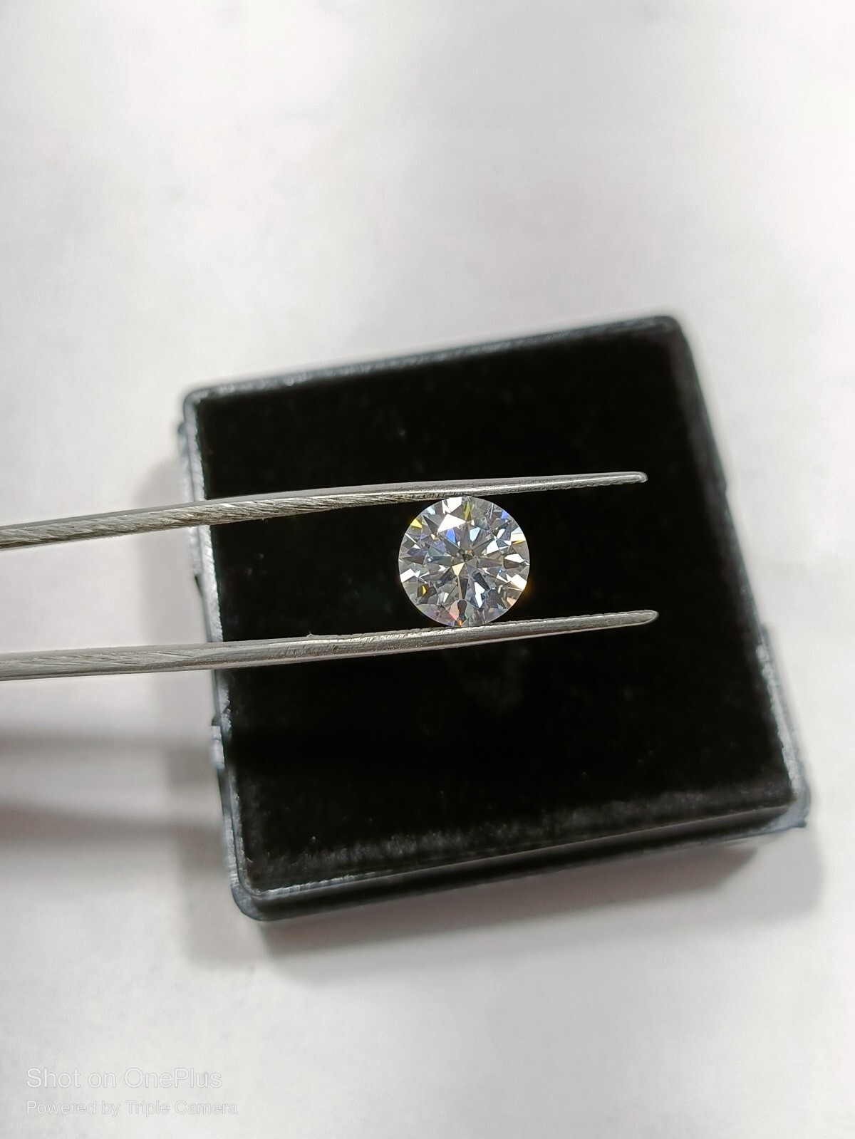 Moissanite Loose Round Stone Color White Cut Certificate Real Excellent Gem 8 MM